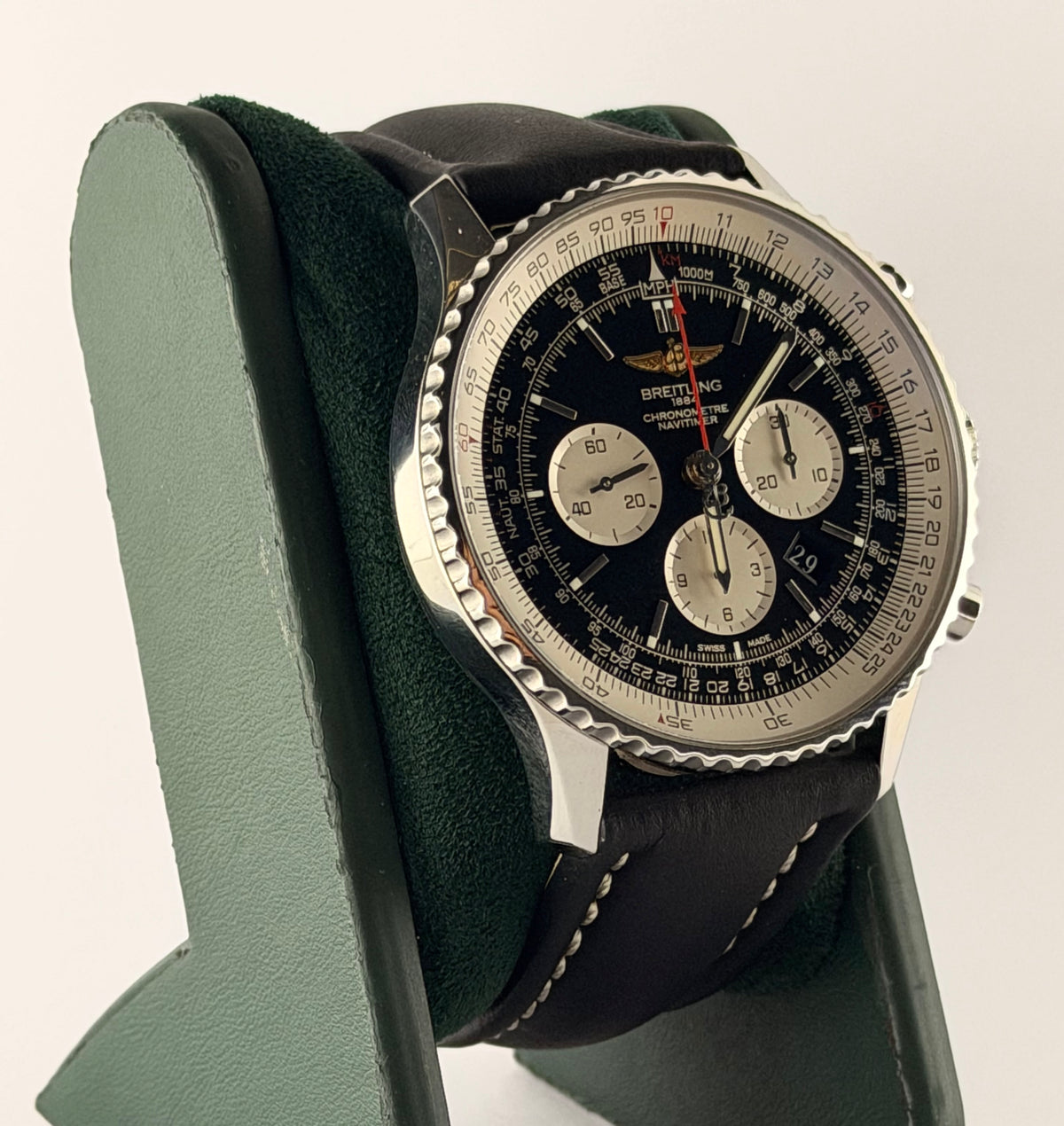 Breitling Navitimer 1 B01 Chronograph, komplettes Set, nach hauseigenem Service, bester Preis in der EU