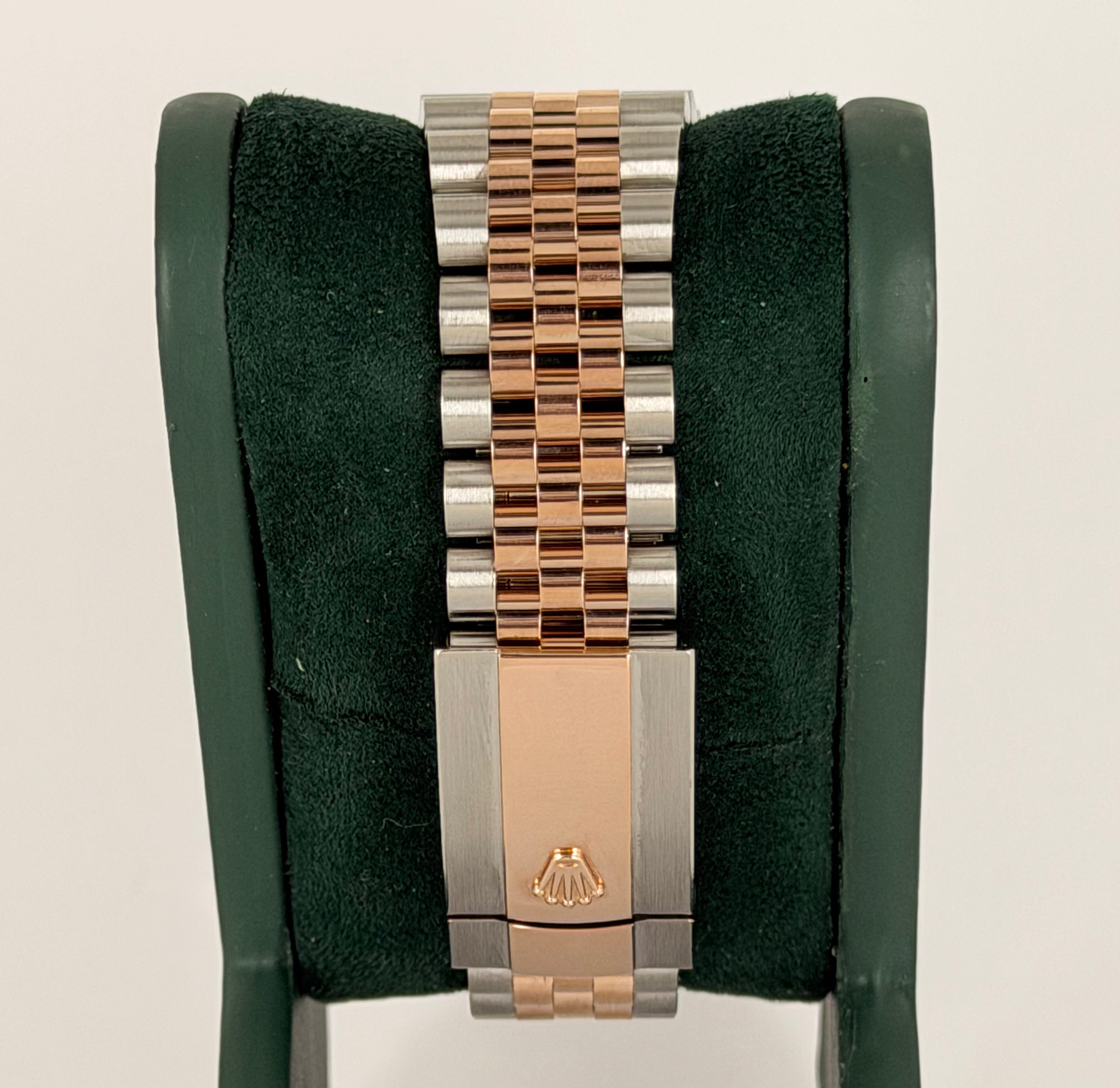 Rolex Datejust 41, Schokoladen-Zifferblatt, 18K Roségold