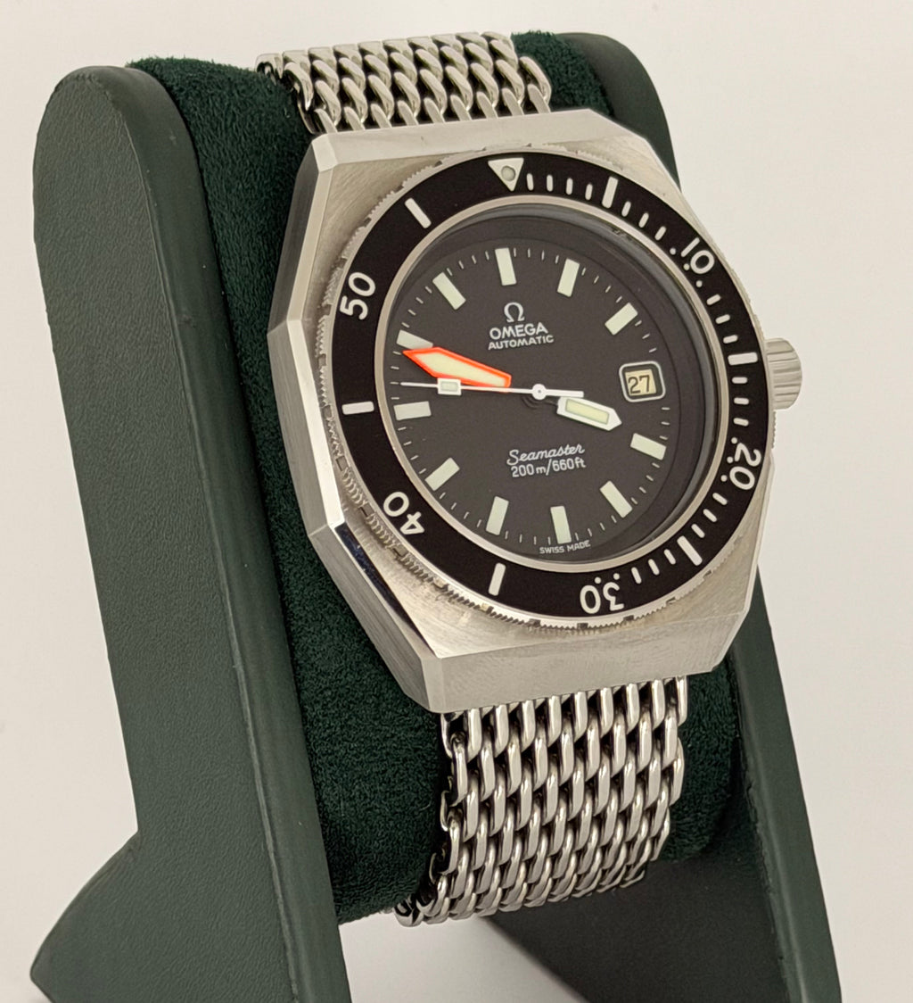 Omega Seamaster SHOM, Box und Papiere, 1970, neuwertiger Zustand