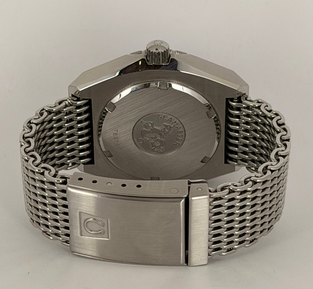 Omega Seamaster SHOM, Box und Papiere, 1970, neuwertiger Zustand