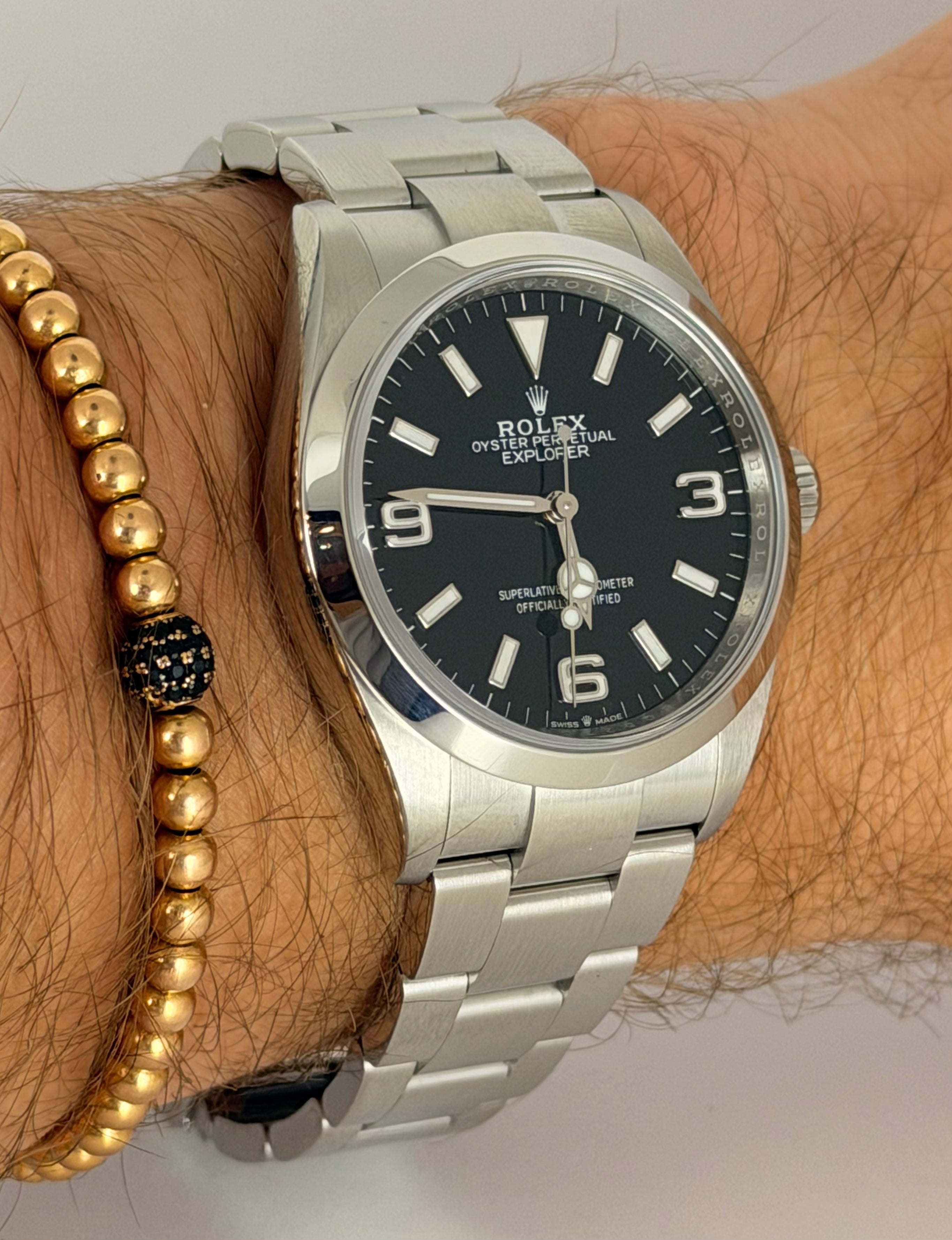 Rolex Explorer, Komplettset, neuwertiger Zustand