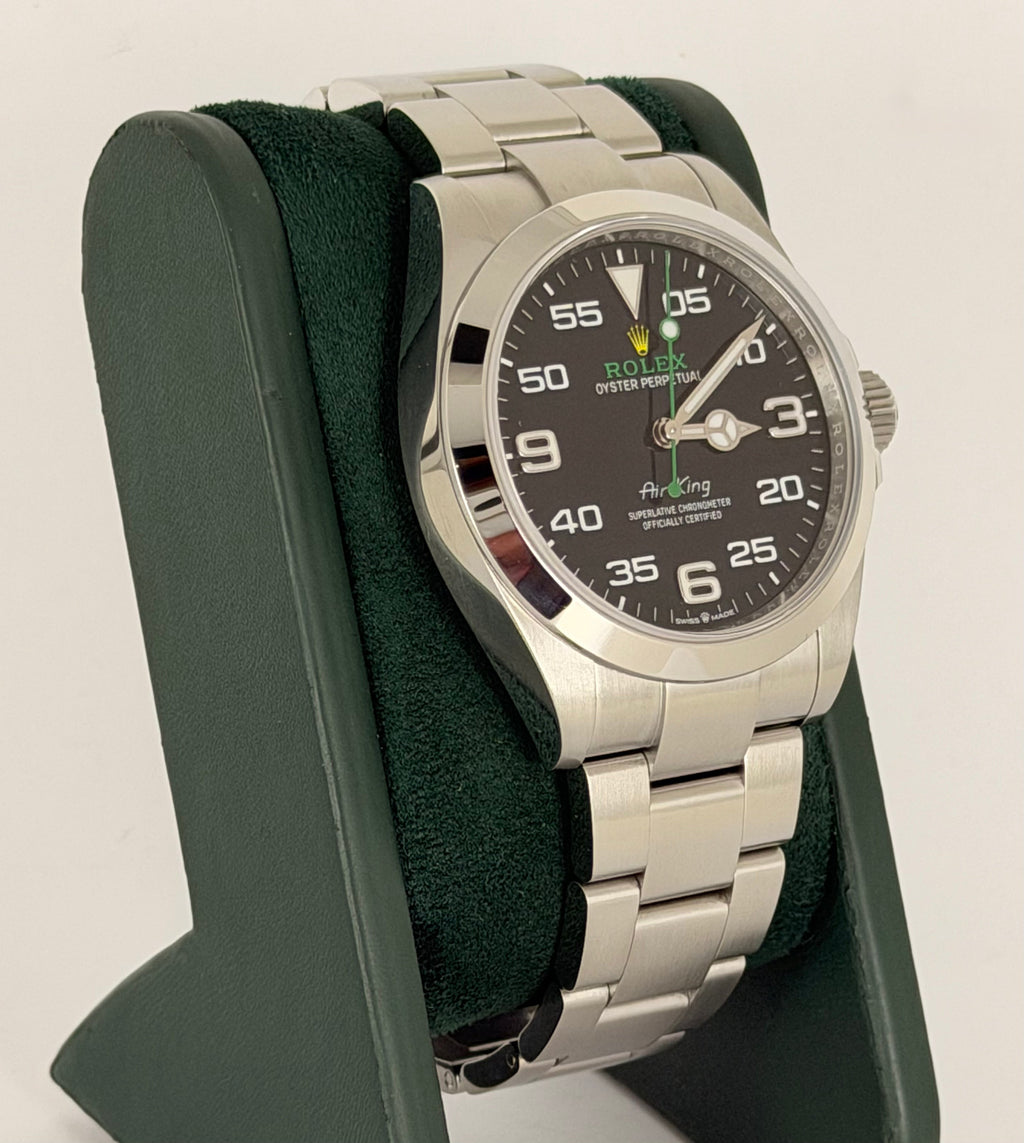 Rolex Air-King, Komplettset, 2023, neuwertiger Zustand