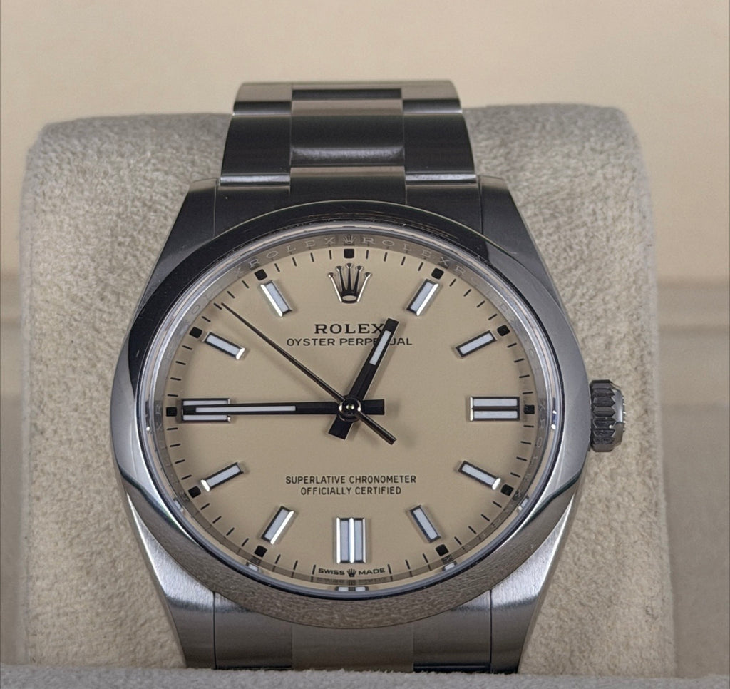 Rolex Oyster Perpetual 36 Beige Zifferblatt 2026 Neu
