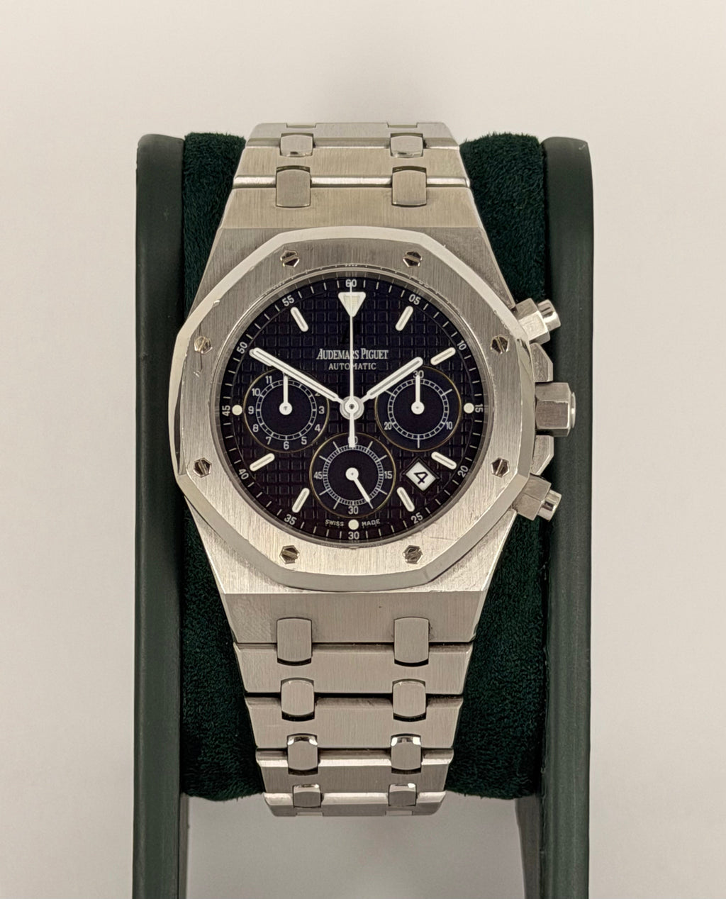 Audemars Piguet Royal Oak Chronograph mit Archivpapieren, sehr schöner Zustand, unpoliert