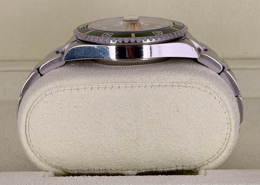 Rolex Submariner Date „Kermit“, nie poliert! Komplettset mit Hangtag, MK5, unmodifiziert, Sammlerstück