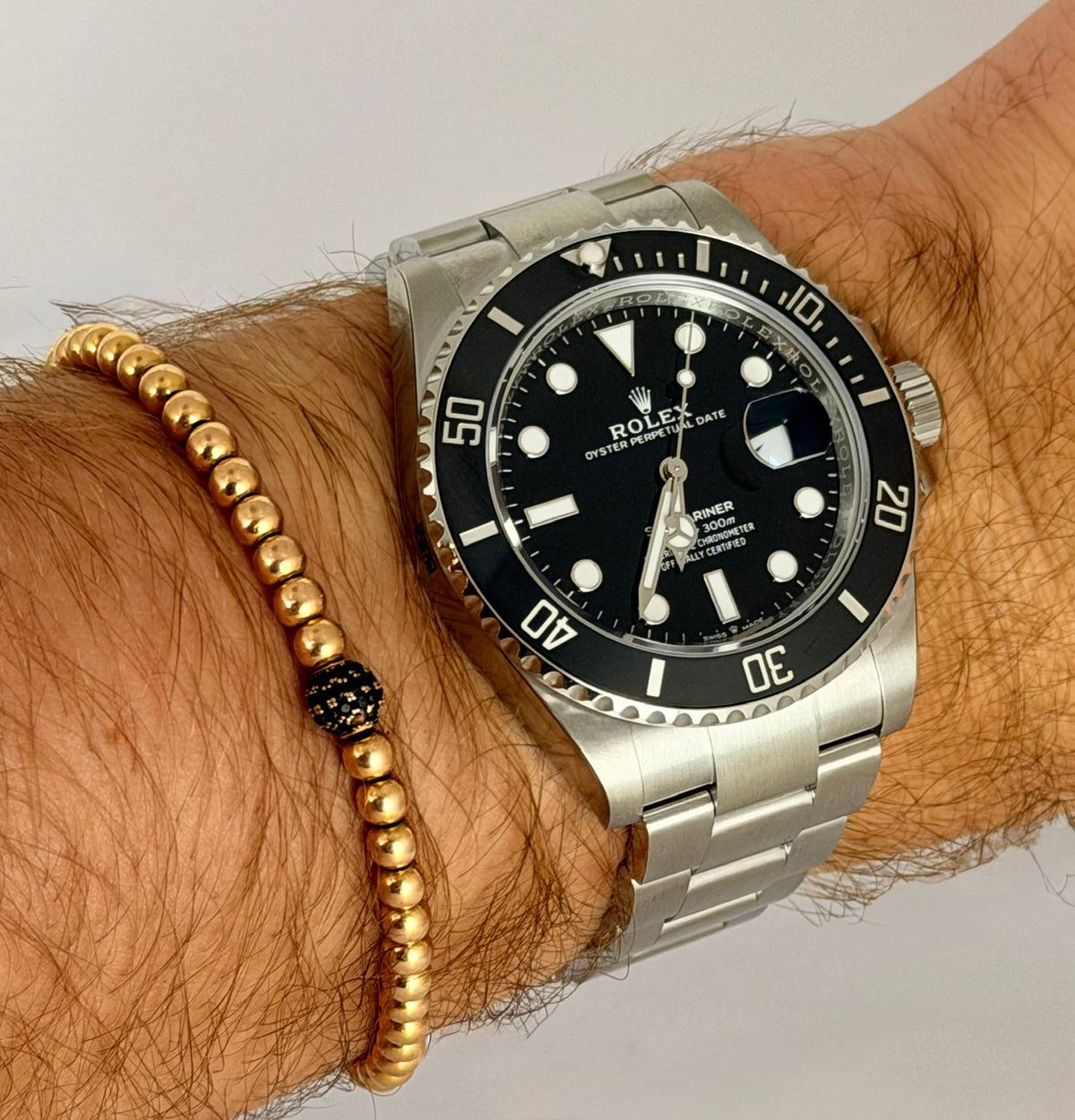Rolex Submariner Date mit Stickern und QR-Code, neu, Full Set