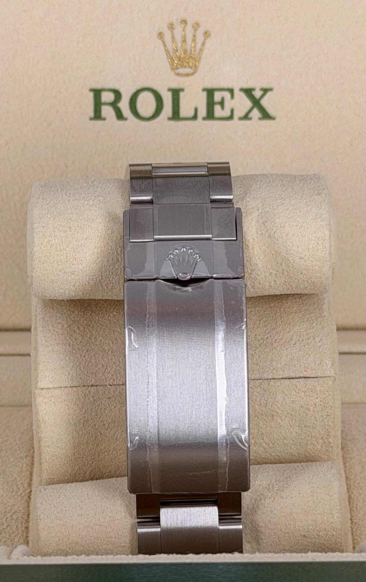 Rolex Submariner Date mit Stickern und QR-Code, neu, Full Set