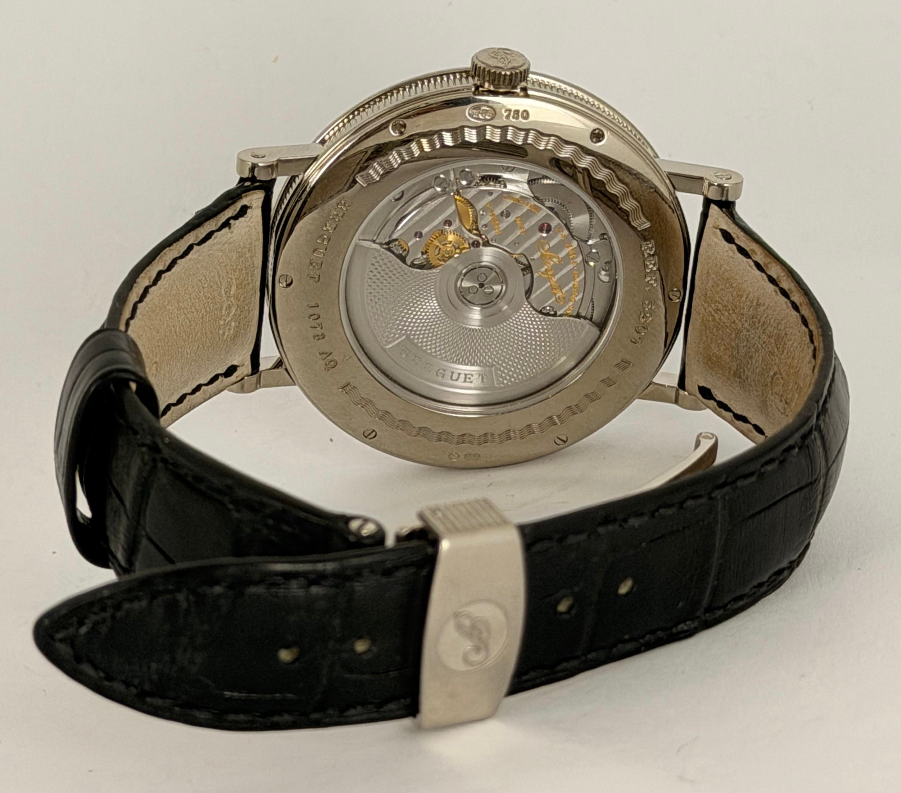 Breguet Marine Chronograph mit Papieren, wie neu