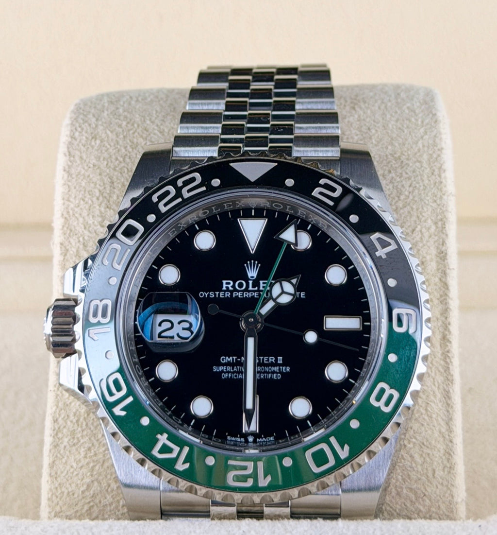 Rolex GMT-Master II Sprite Full Set 2024 Jubilee Wie neu