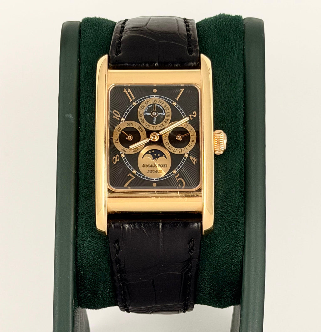 Audemars Piguet Edward Piguet Perpetual Calendar mit AP-Box und Archivalpapieren, makelloser Zustand (unpoliert)