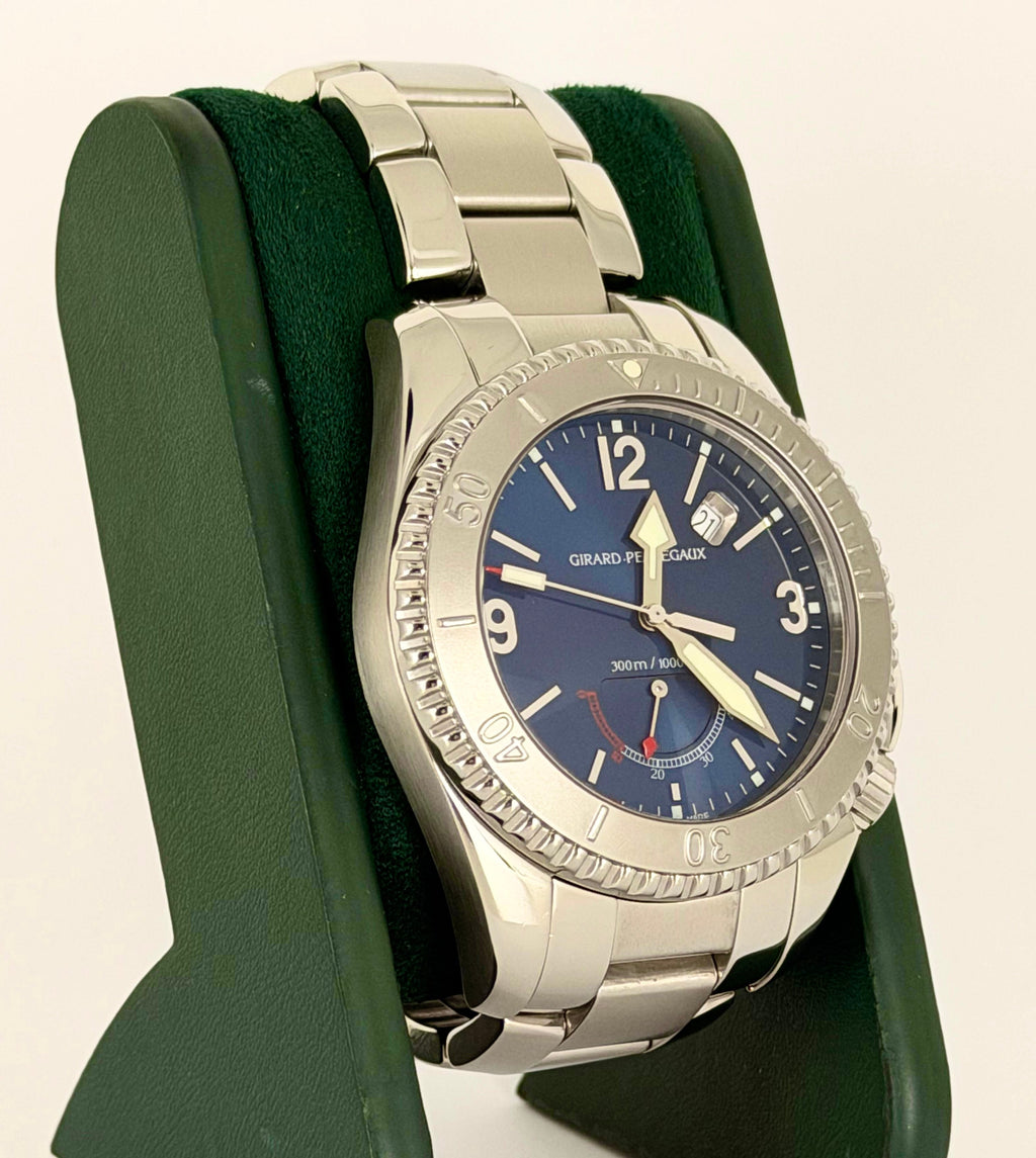 Girard-Perregaux Sea Hawk II Uhr mit Karte, ohne Box