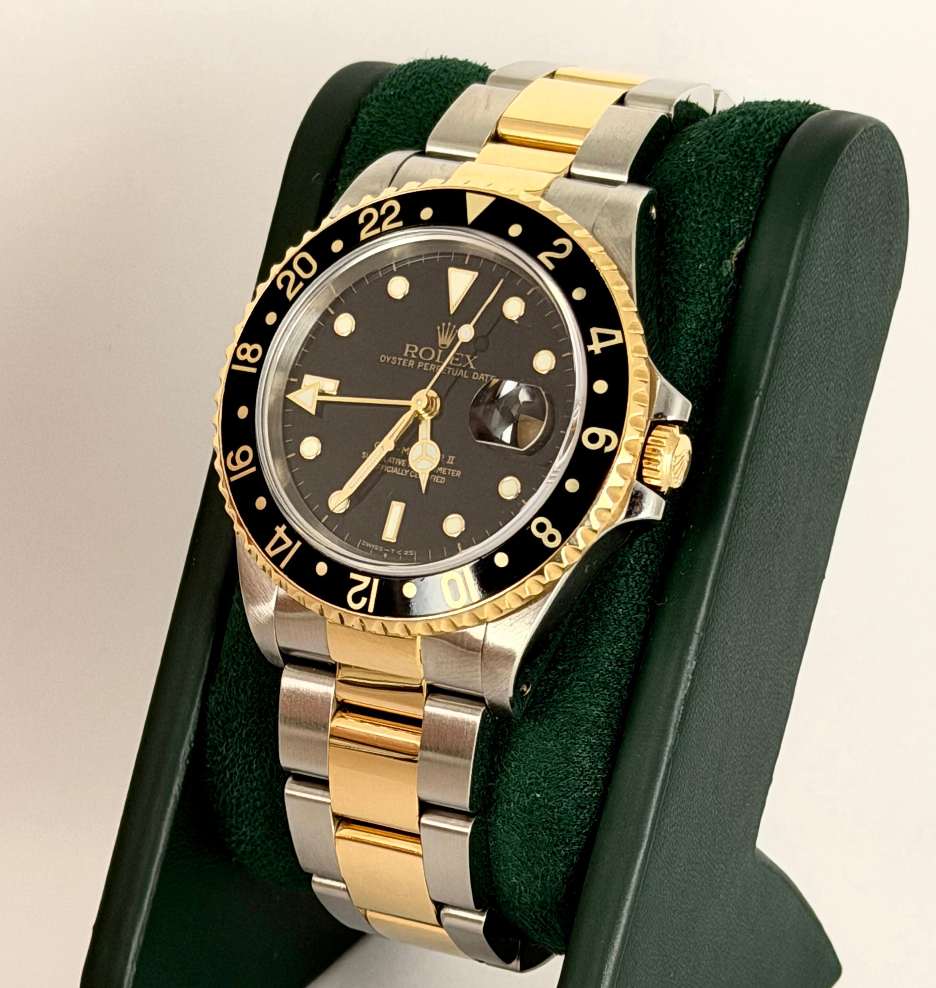 Rolex GMT-Master II mit Box und Papieren, sehr guter Zustand