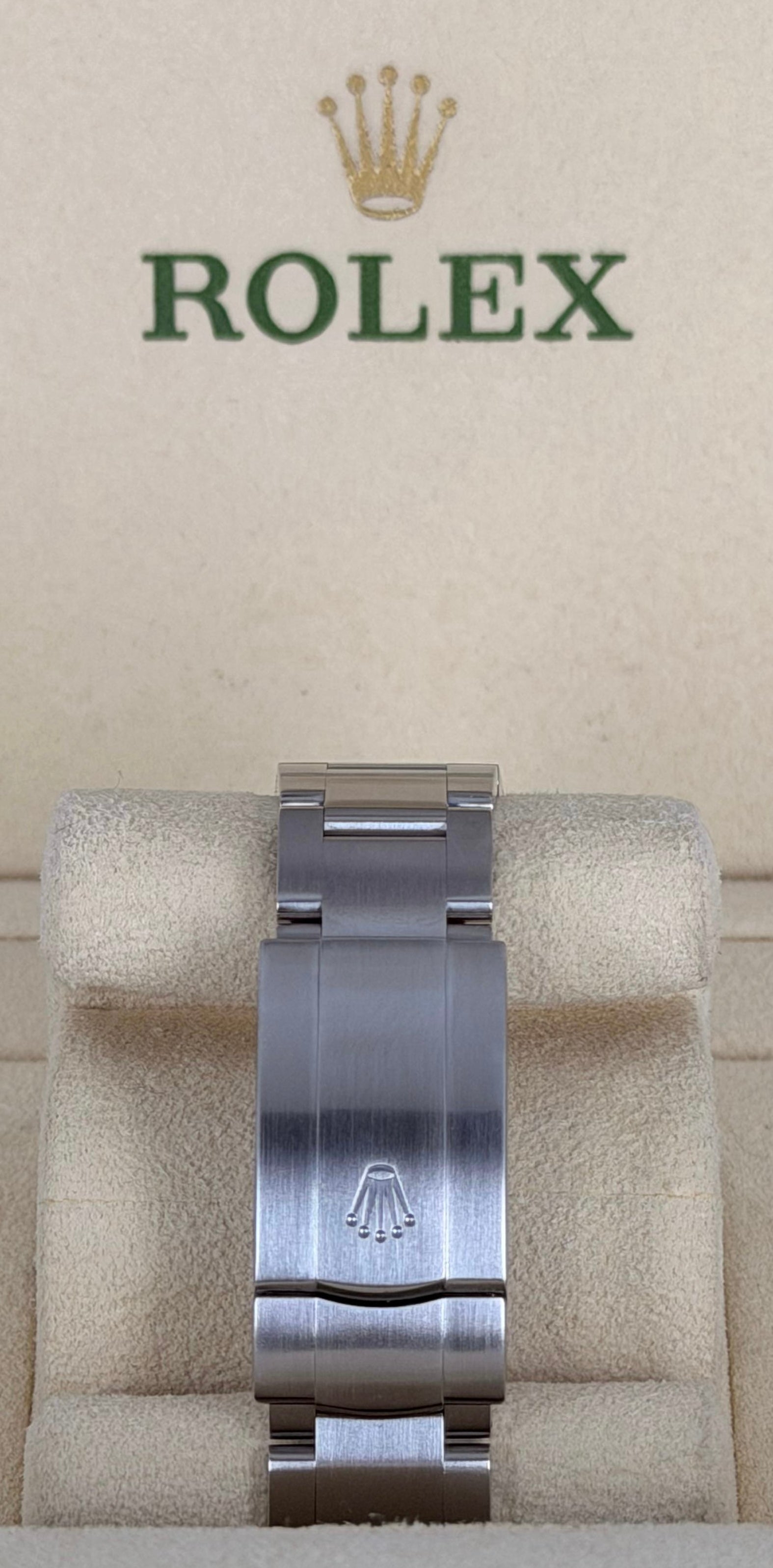 Rolex Air King 34 Blue Only Watch mit unserem Echtheitszertifikat und Rolex Reisebox