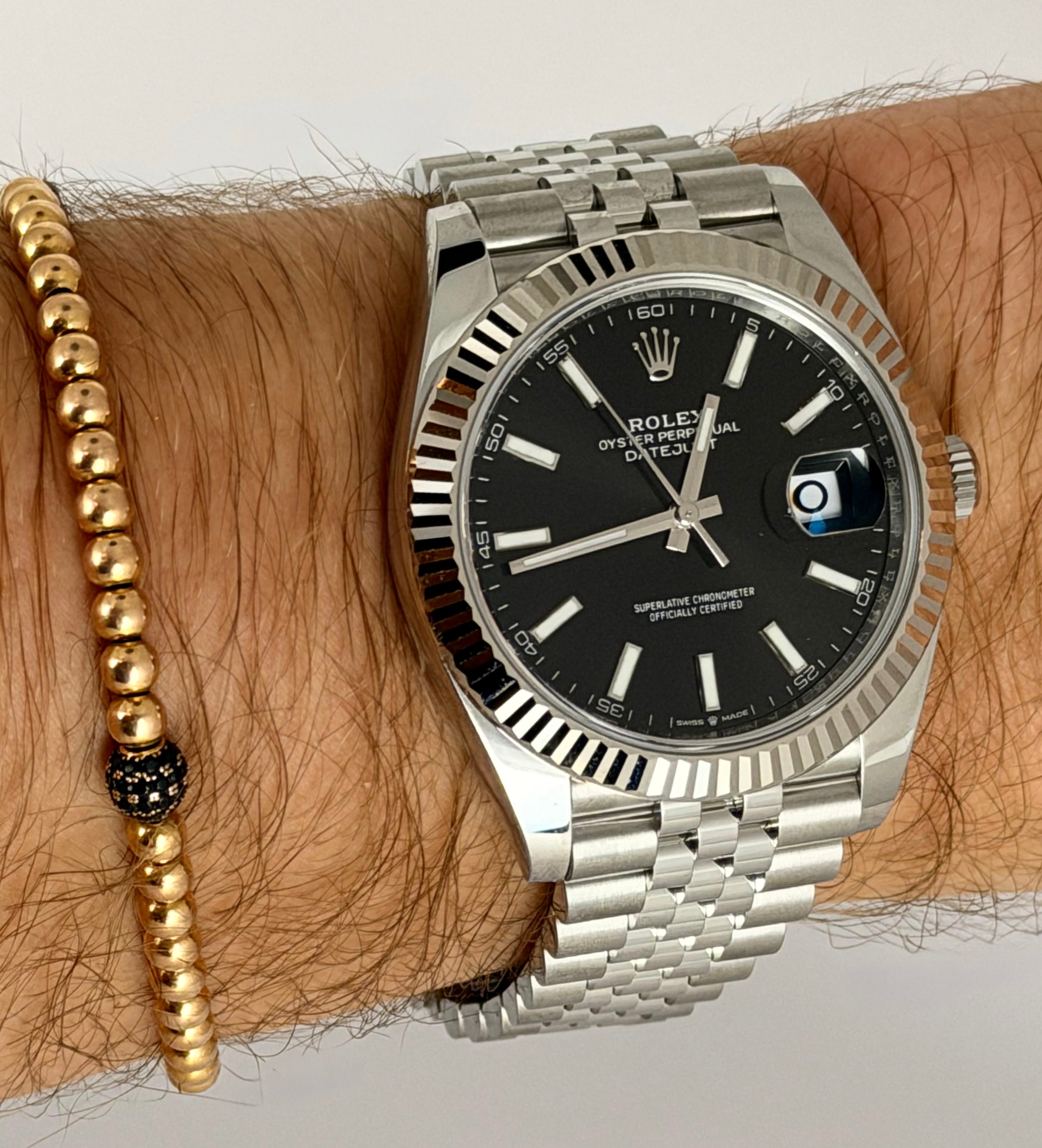 Rolex Datejust 41 Neu, ungetragen 2022, Full Set LC 126