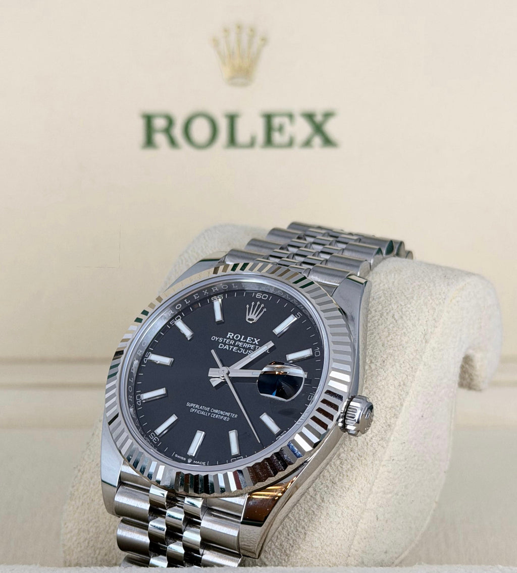 Rolex Datejust 41 Neu, ungetragen 2022, Full Set LC 126