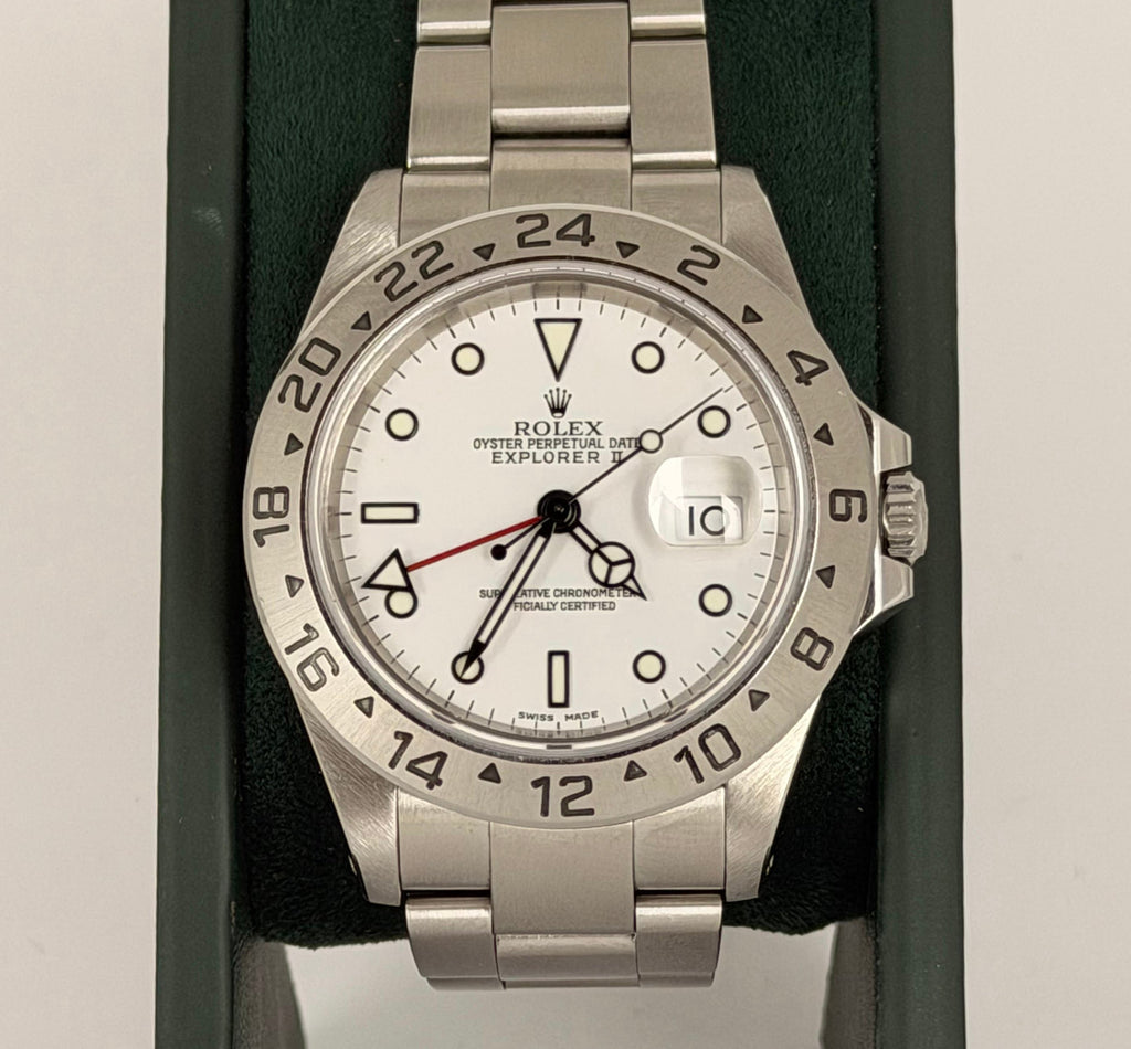 Rolex Explorer II in neuwertigem Zustand nach vollständiger Revision
