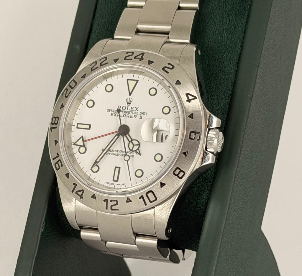 Rolex Explorer II in neuwertigem Zustand nach vollständiger Revision
