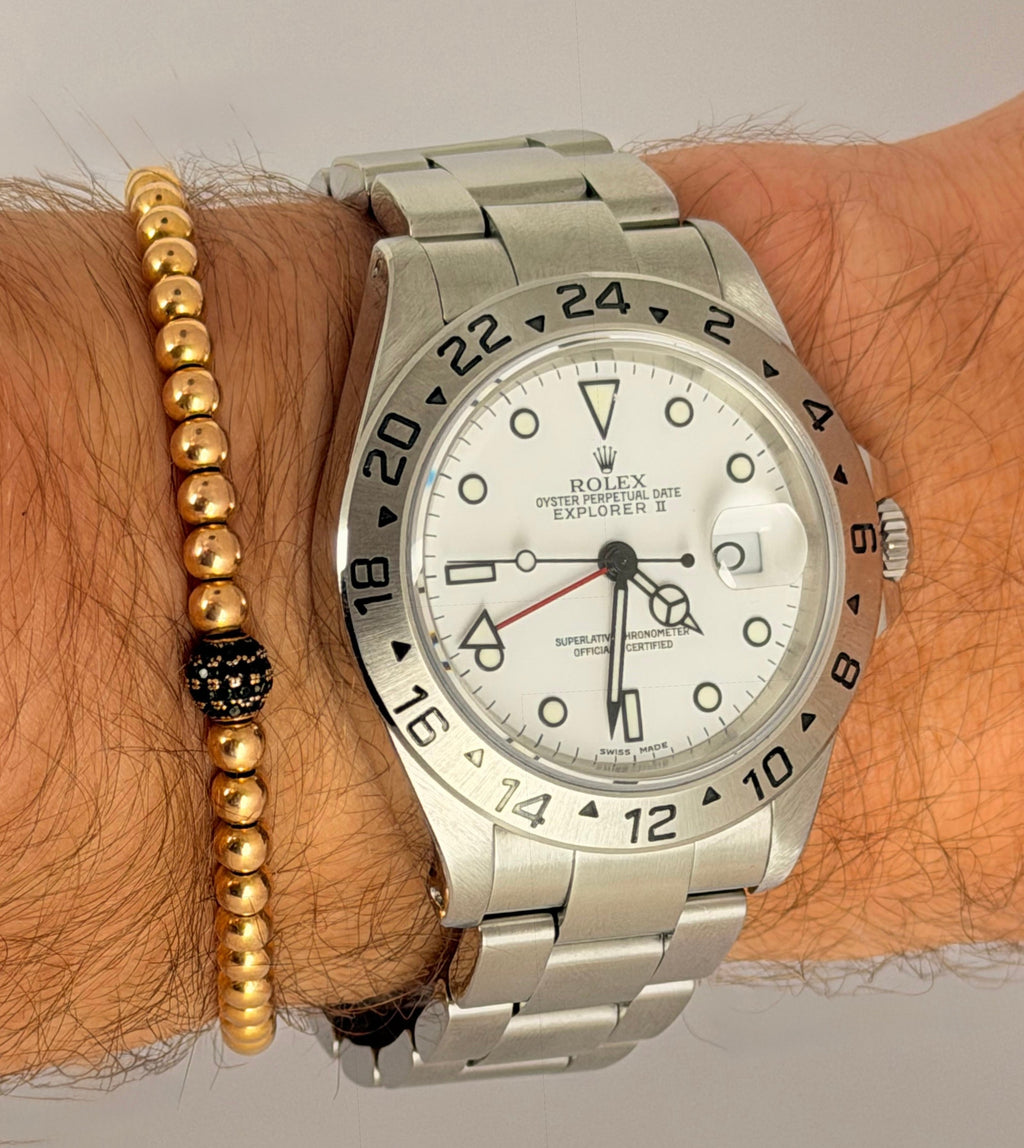 Rolex Explorer II in neuwertigem Zustand nach vollständiger Revision