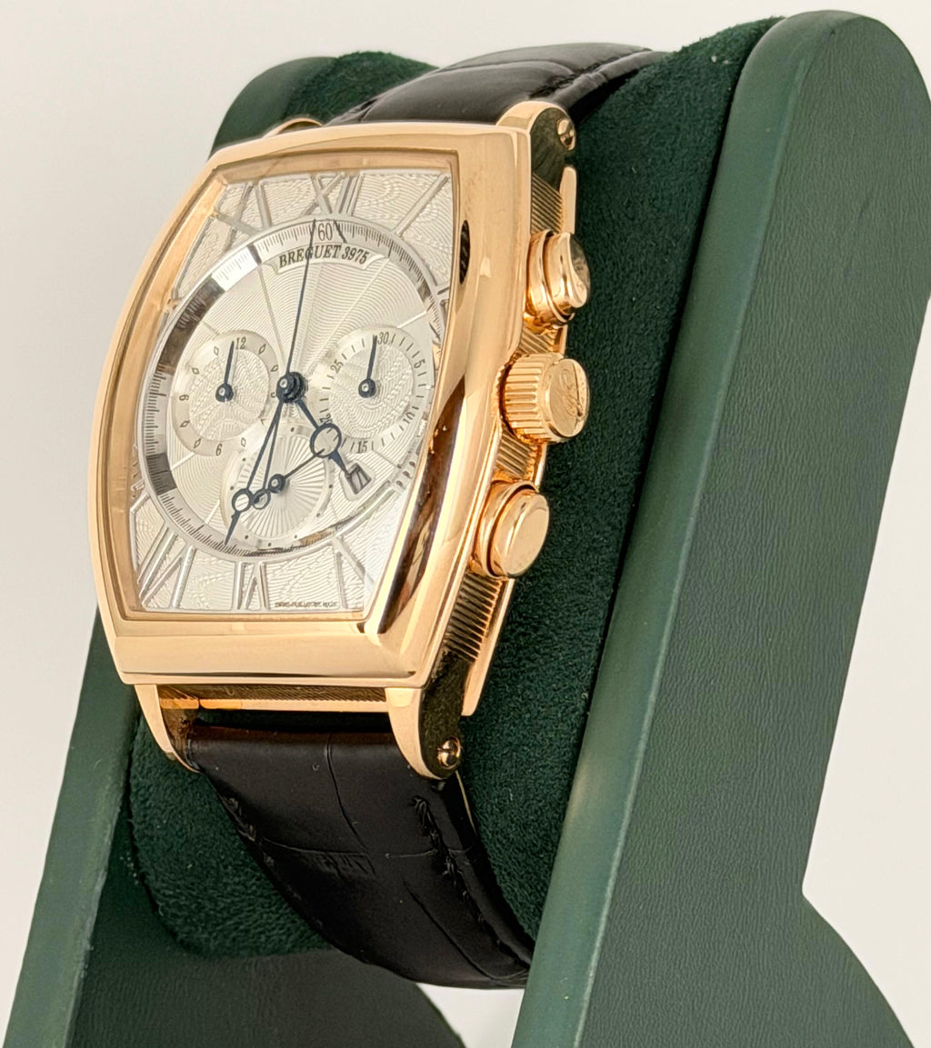 Breguet Heritage Chronograph Rose Gold 18k mit box und papieren 2018Bj
