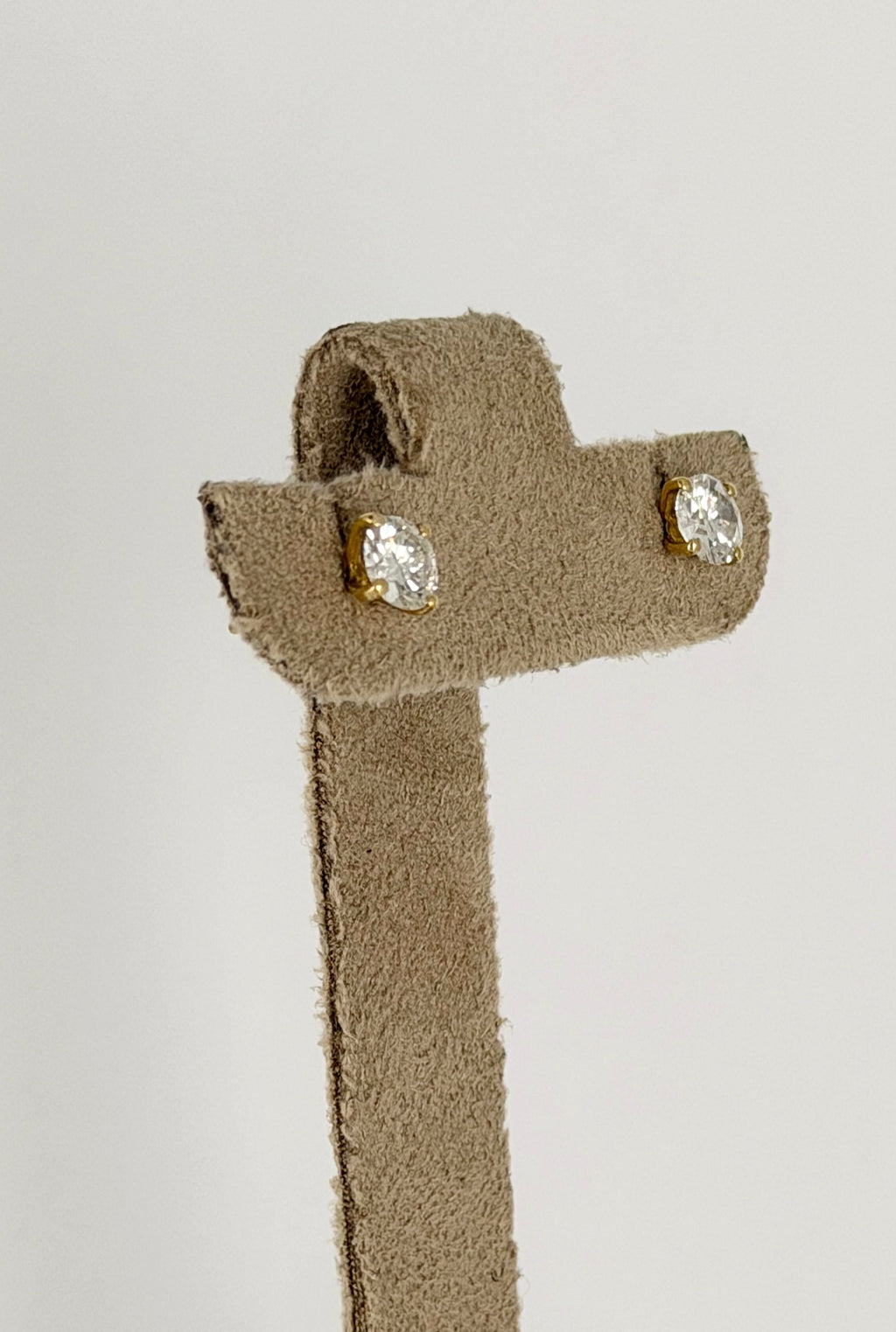 0.50 Carat Ohrringe 18k Gold
