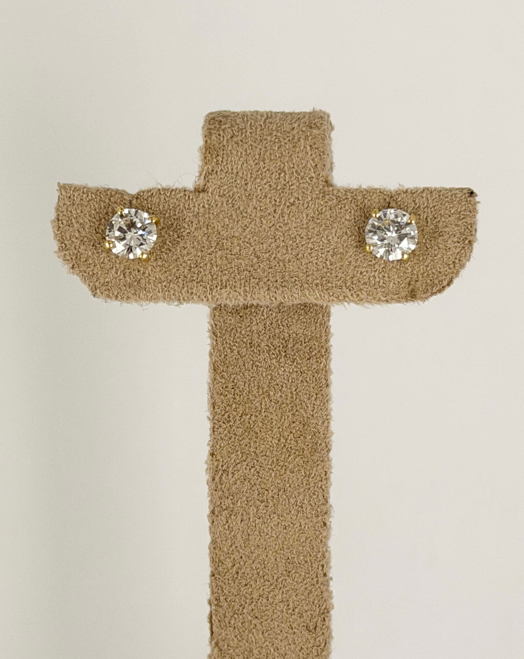 0.50 Carat Ohrringe 18k Gold