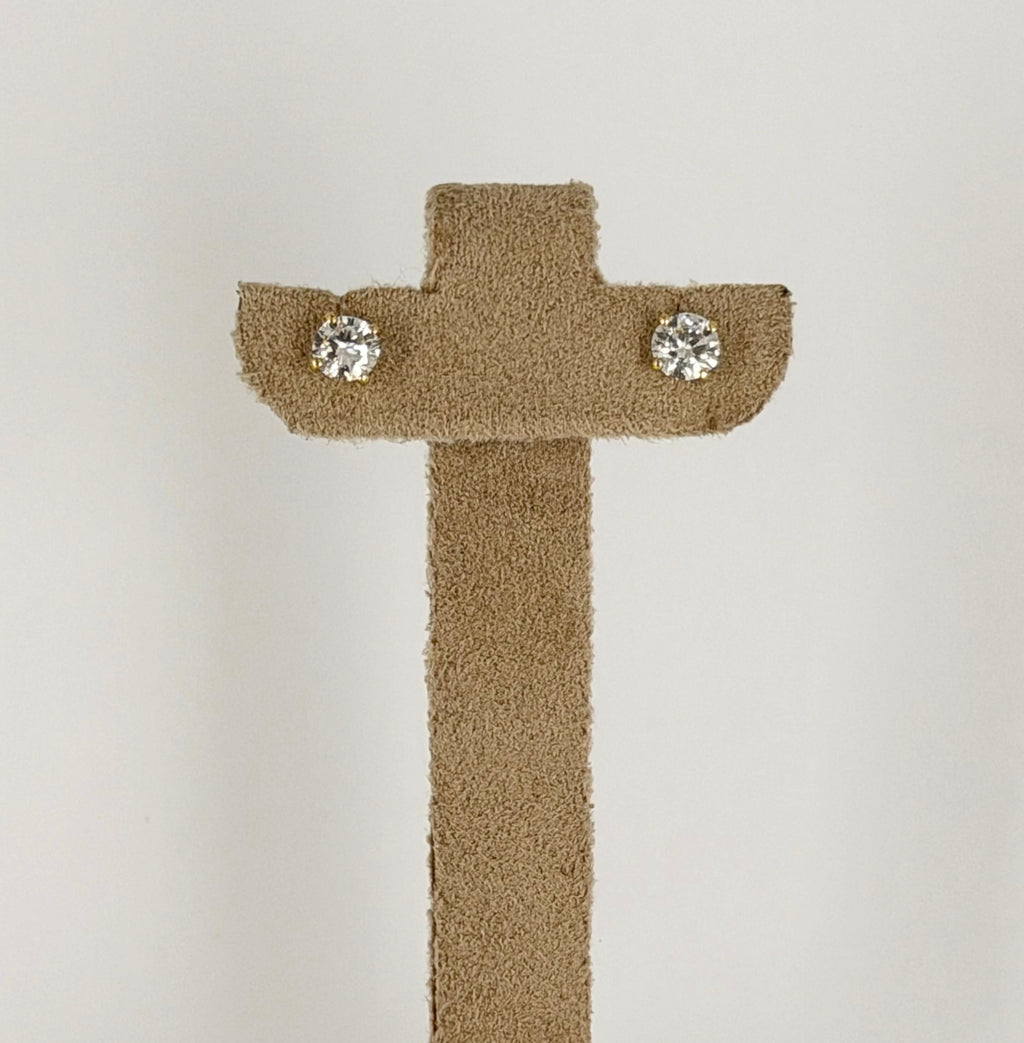 0.50 Carat Ohrringe 18k Gold
