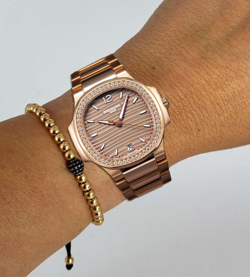 Nautilus Datum, Damen Automatik mit Diamanten