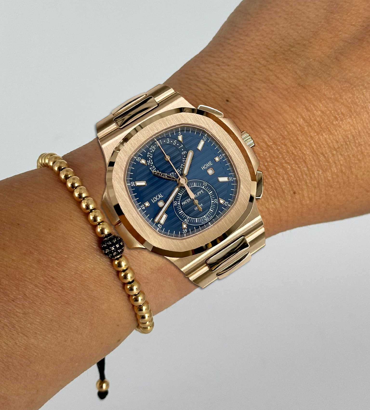 Patek Philippe Nautilus Flyback Chronograph Travel Time Neu