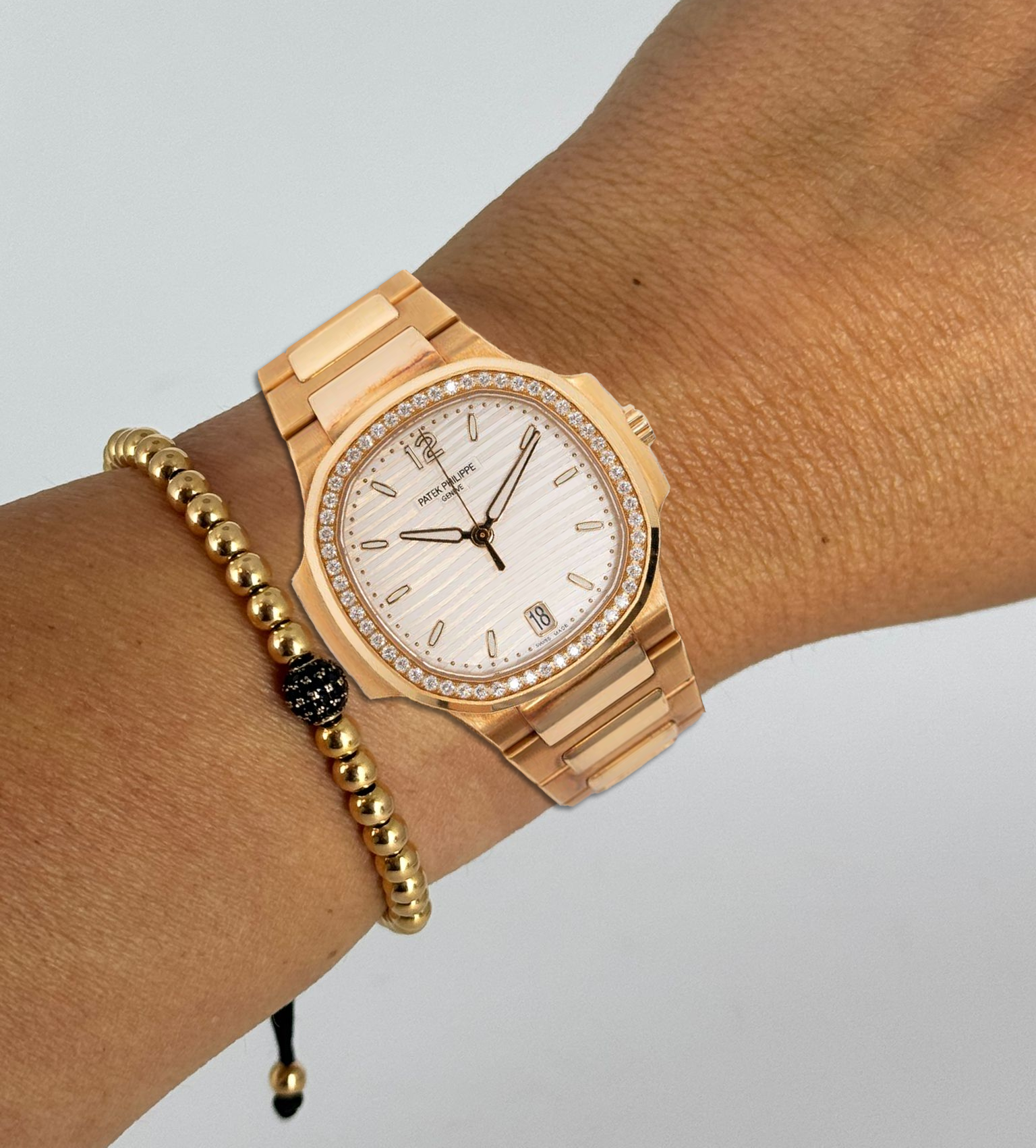 Nautilus Datum, Damen Automatik mit Diamanten