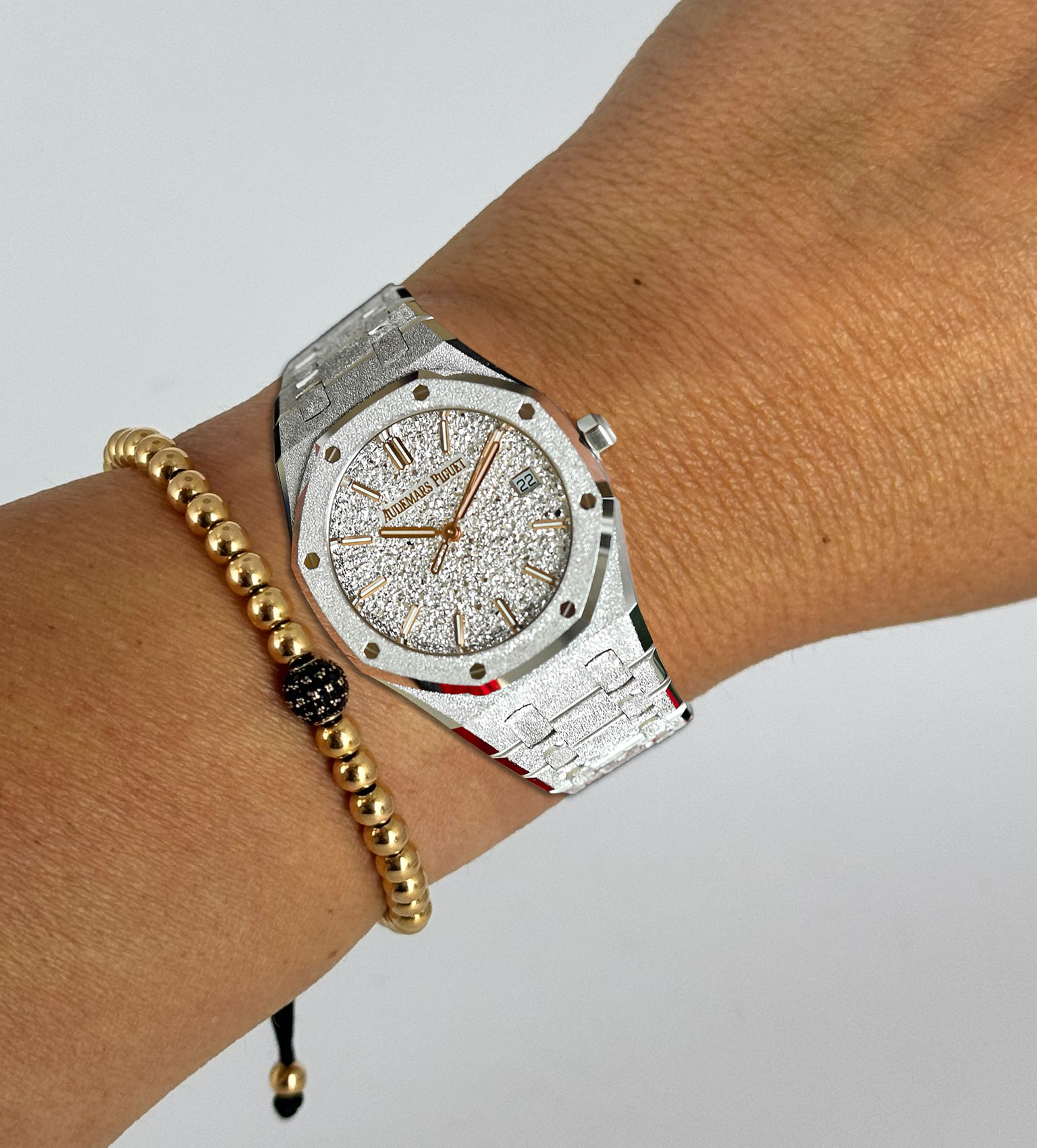 Royal Oak Automatik Frosted Weißgold