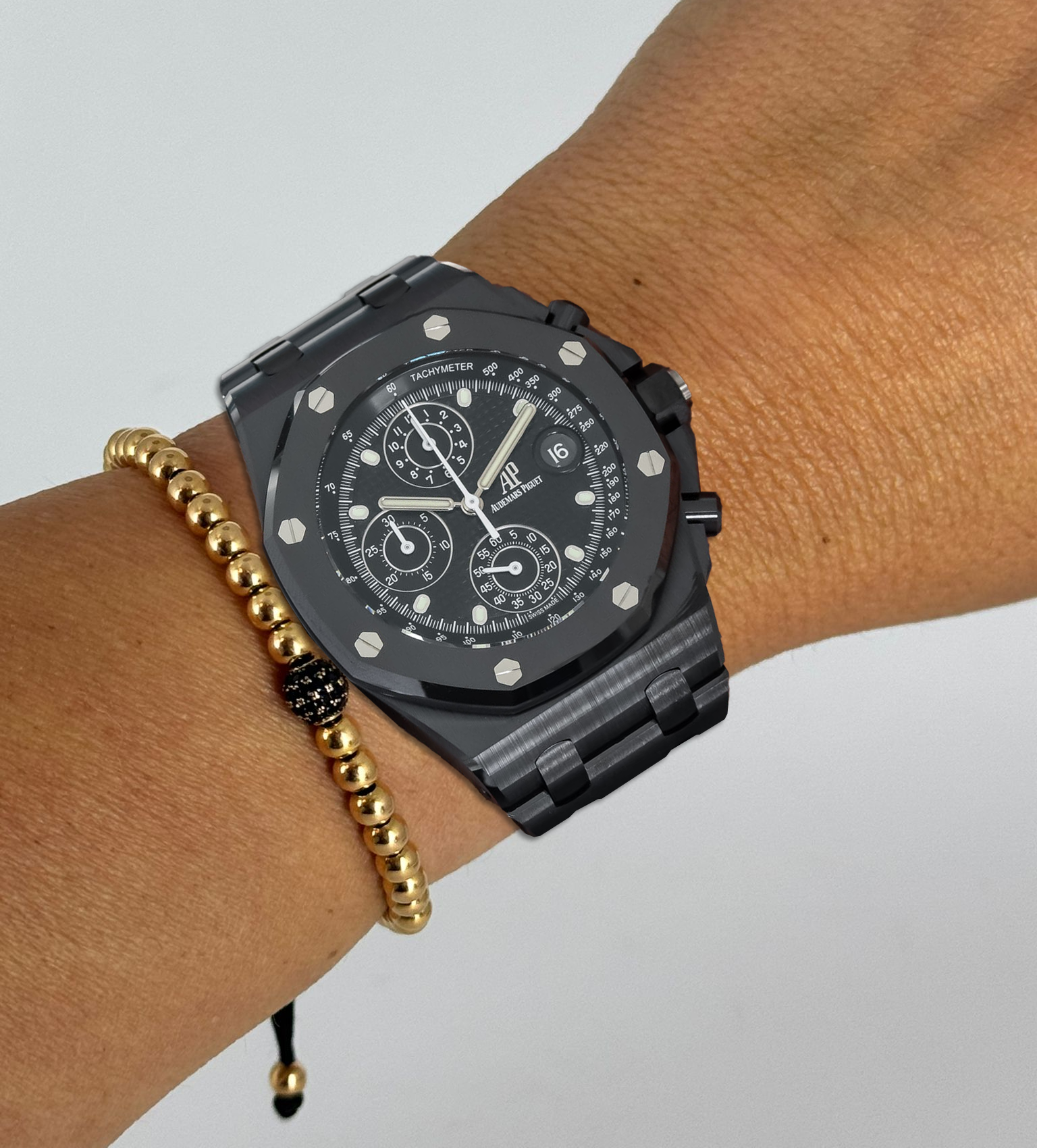 Royal Oak Offshore mit schwarzem Keramikarmband