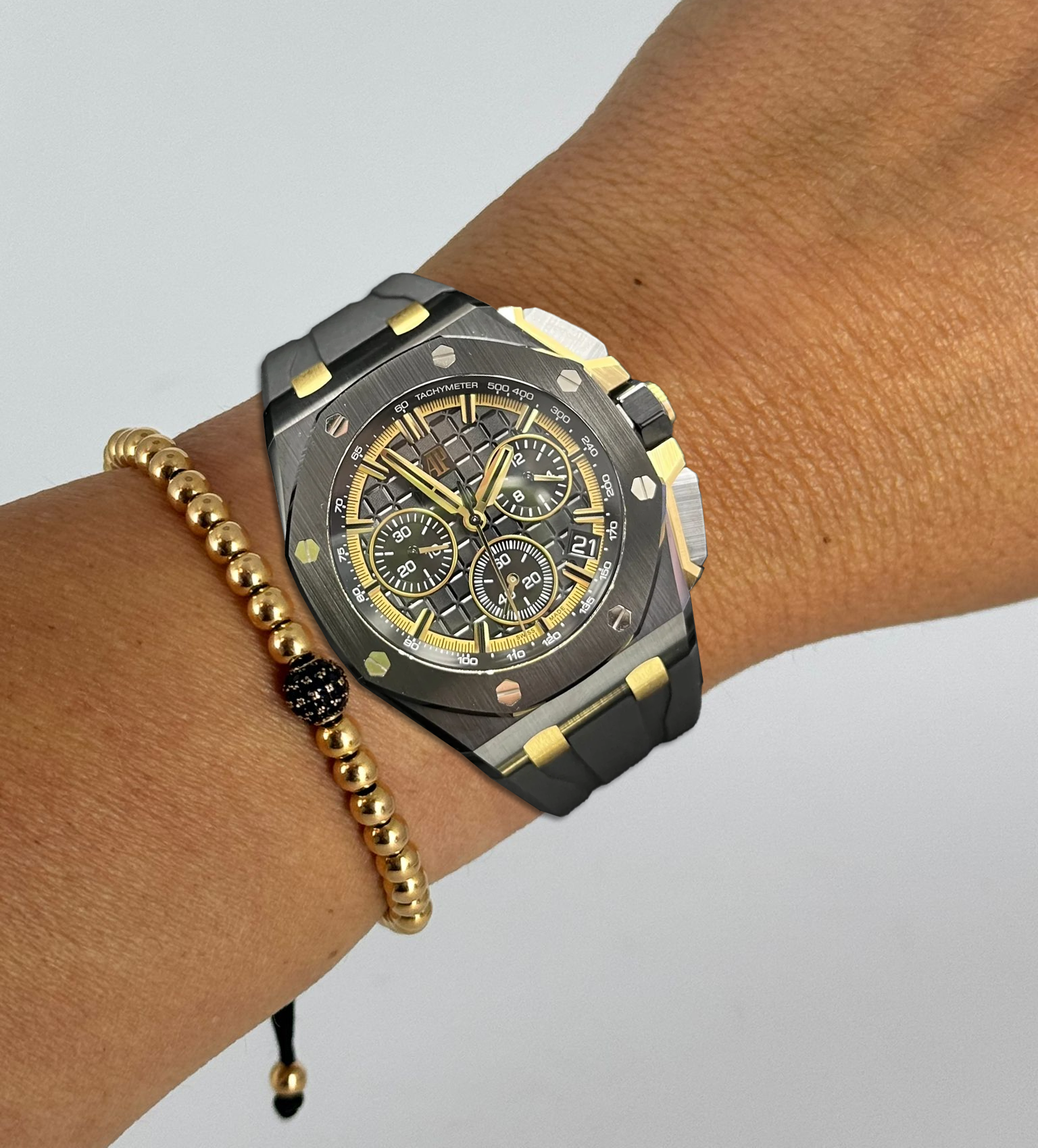 Royal Oak Offshore Chronograph Schwarz Gold
