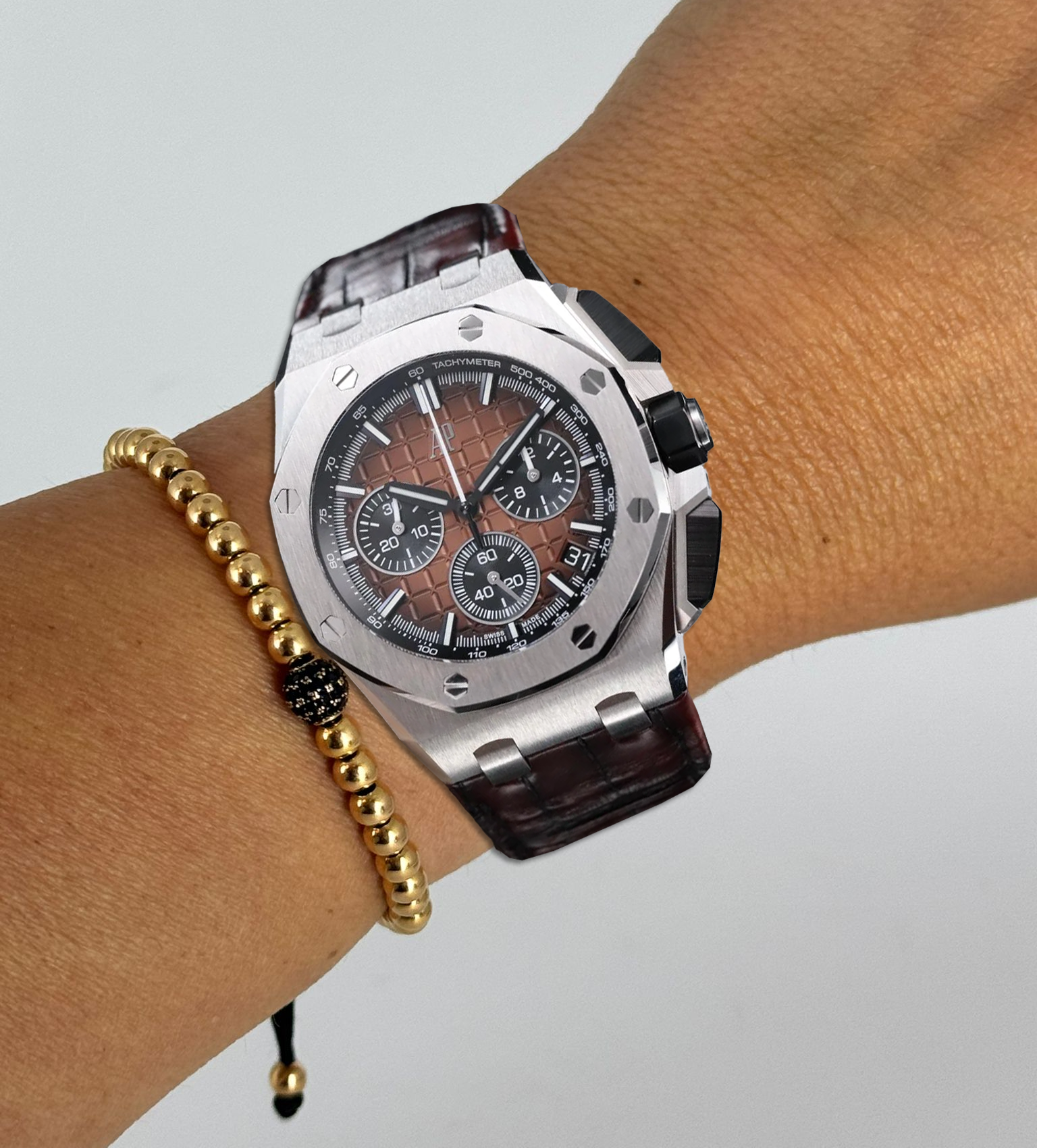 Royal Oak Offshore Chronograph Stahl Braun