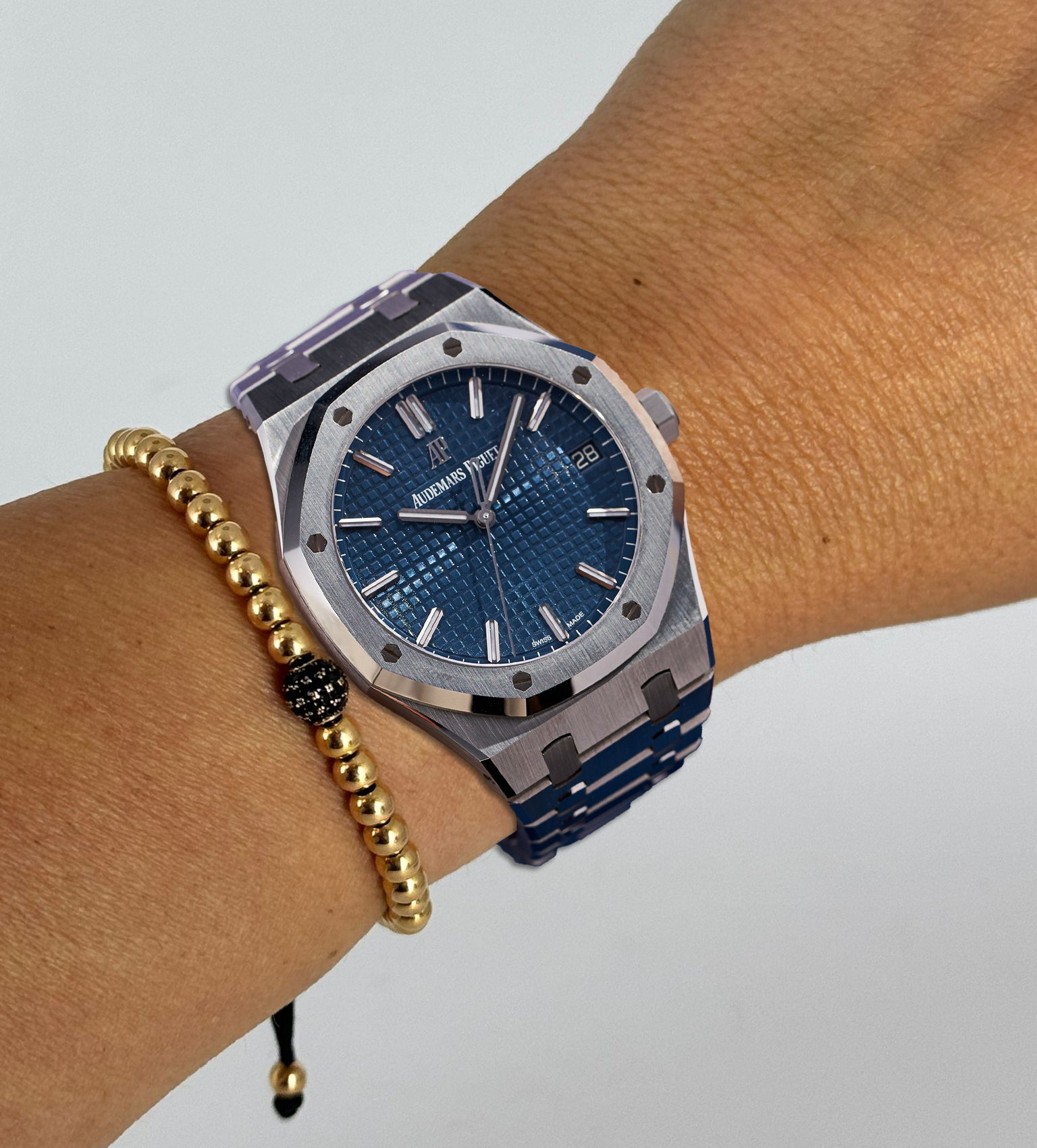 Royal Oak Datum Automatik Blaues Zifferblatt