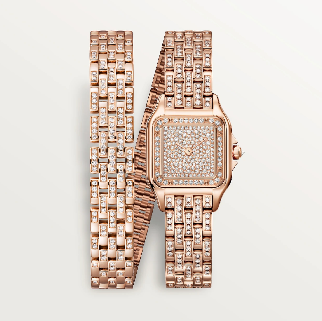 Cartier Panthère Small WJPN0062 – Roségold 750, komplett mit Diamanten