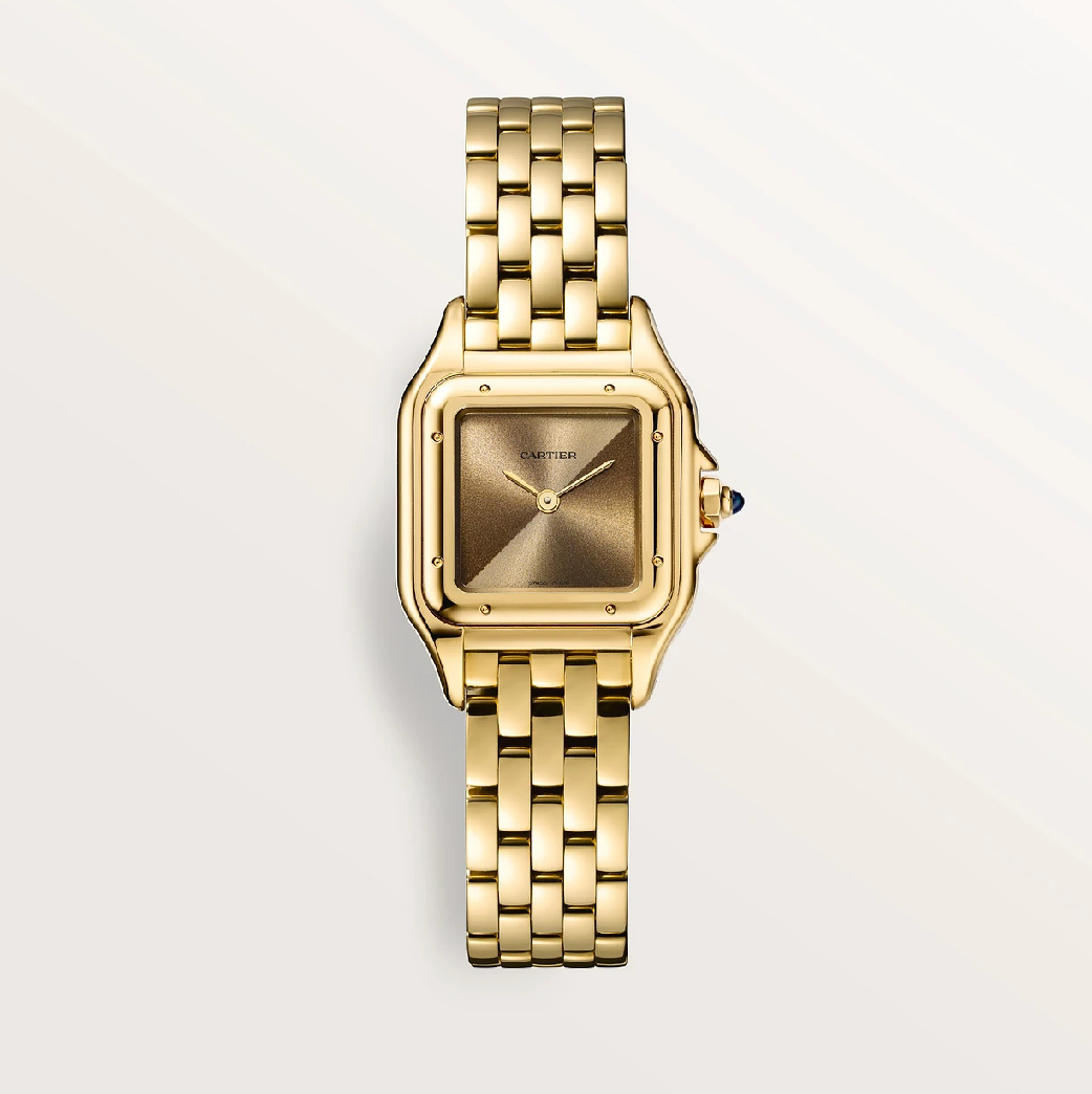 Cartier Panthère de Cartier SM – 18k Gelbgold mit verlaufendem Champagner-Zifferblatt