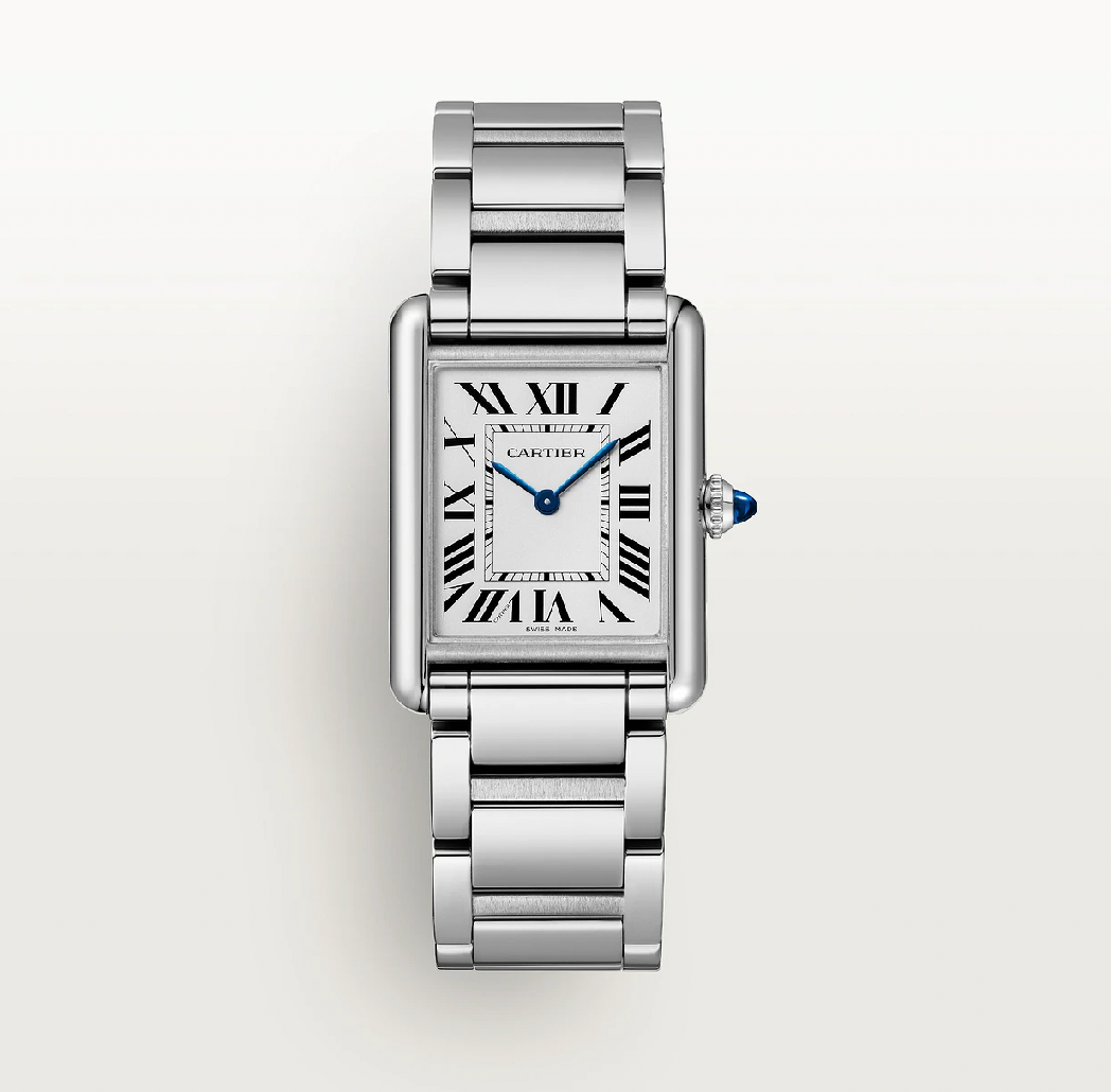 Cartier Tank Must SolarBeat Large Edelstahl Photovoltaik