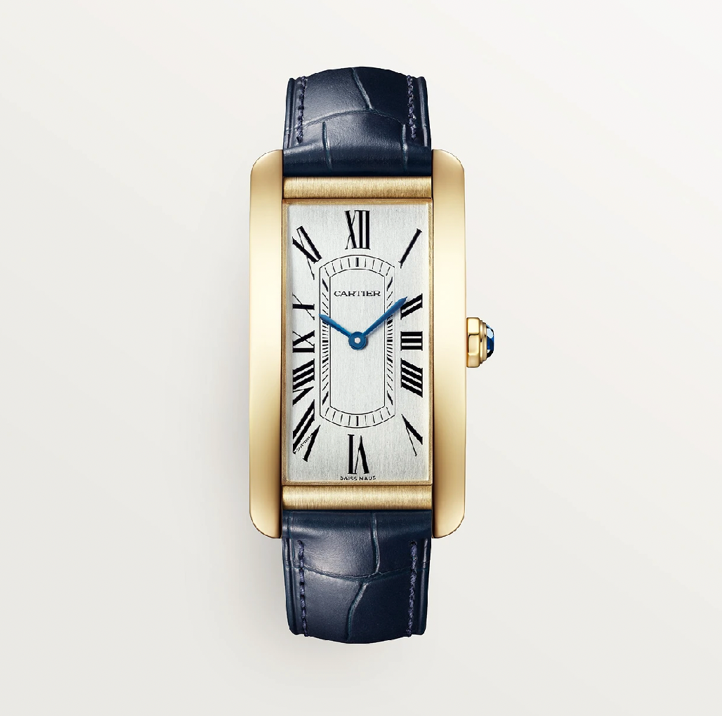 Cartier Tank Américaine Large Gelbgold Automatik Uhr