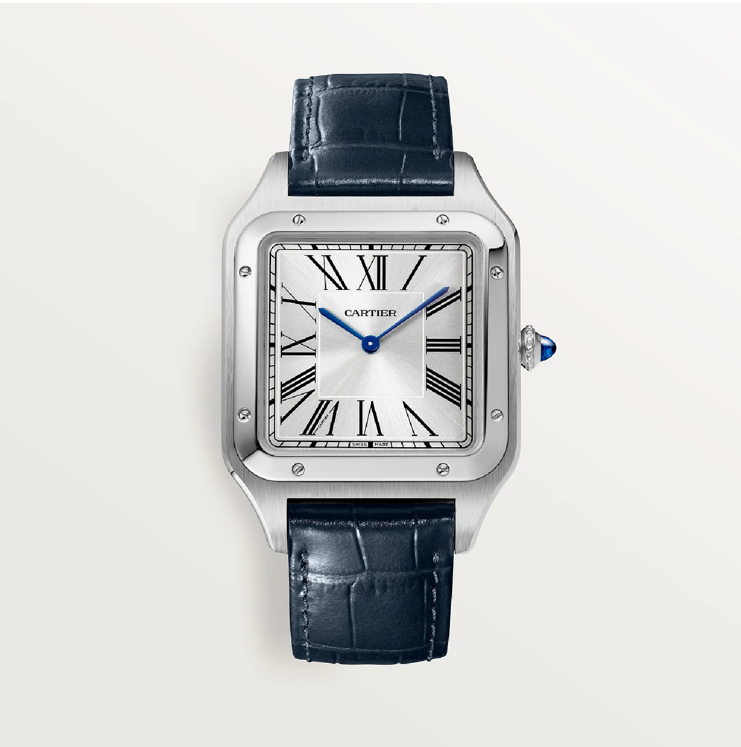 Santos-Dumont Extra-Großes Modell Handaufzug Uhr