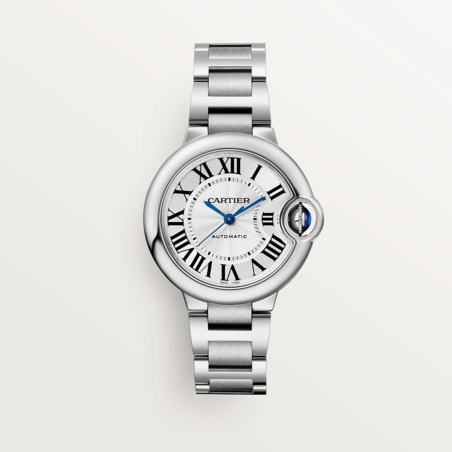 Ballon Bleu de Cartier 33 mm Automatikwerk, Stahl