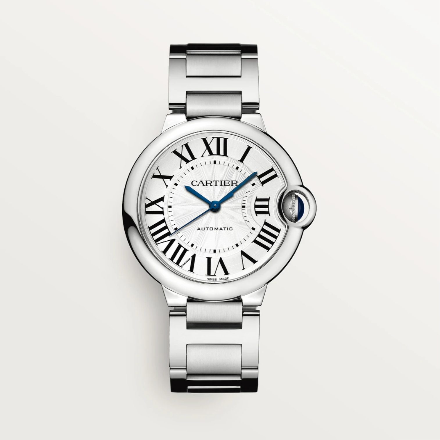 Ballon Bleu de Cartier 36 mm Automatikwerk, Stahl