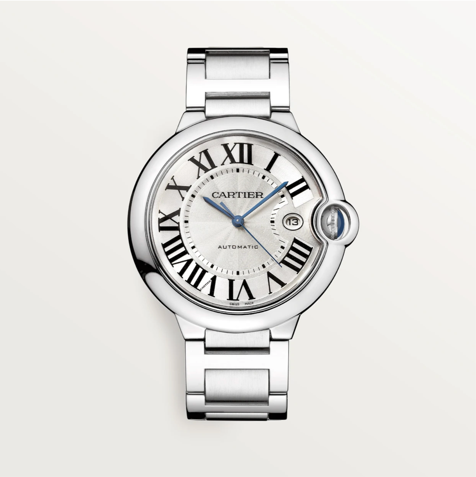 Ballon Bleu de Cartier 42 mm Automatikwerk, Stahl