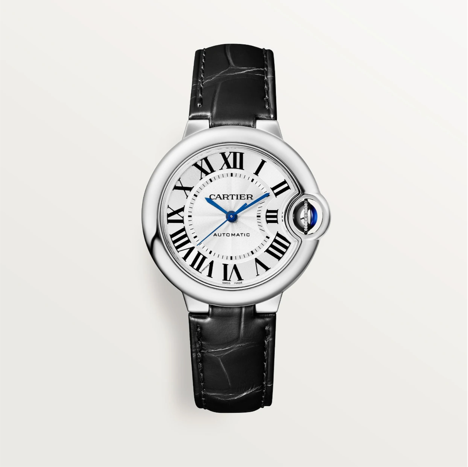 Ballon Bleu de Cartier 33 mm Stahl Automatik-Uhr