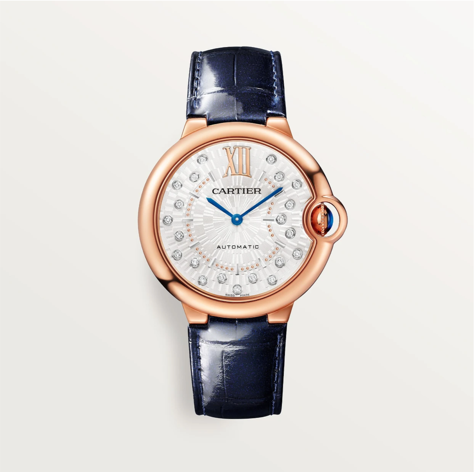Ballon Bleu de Cartier 36 mm Roségold Automatik-Uhr