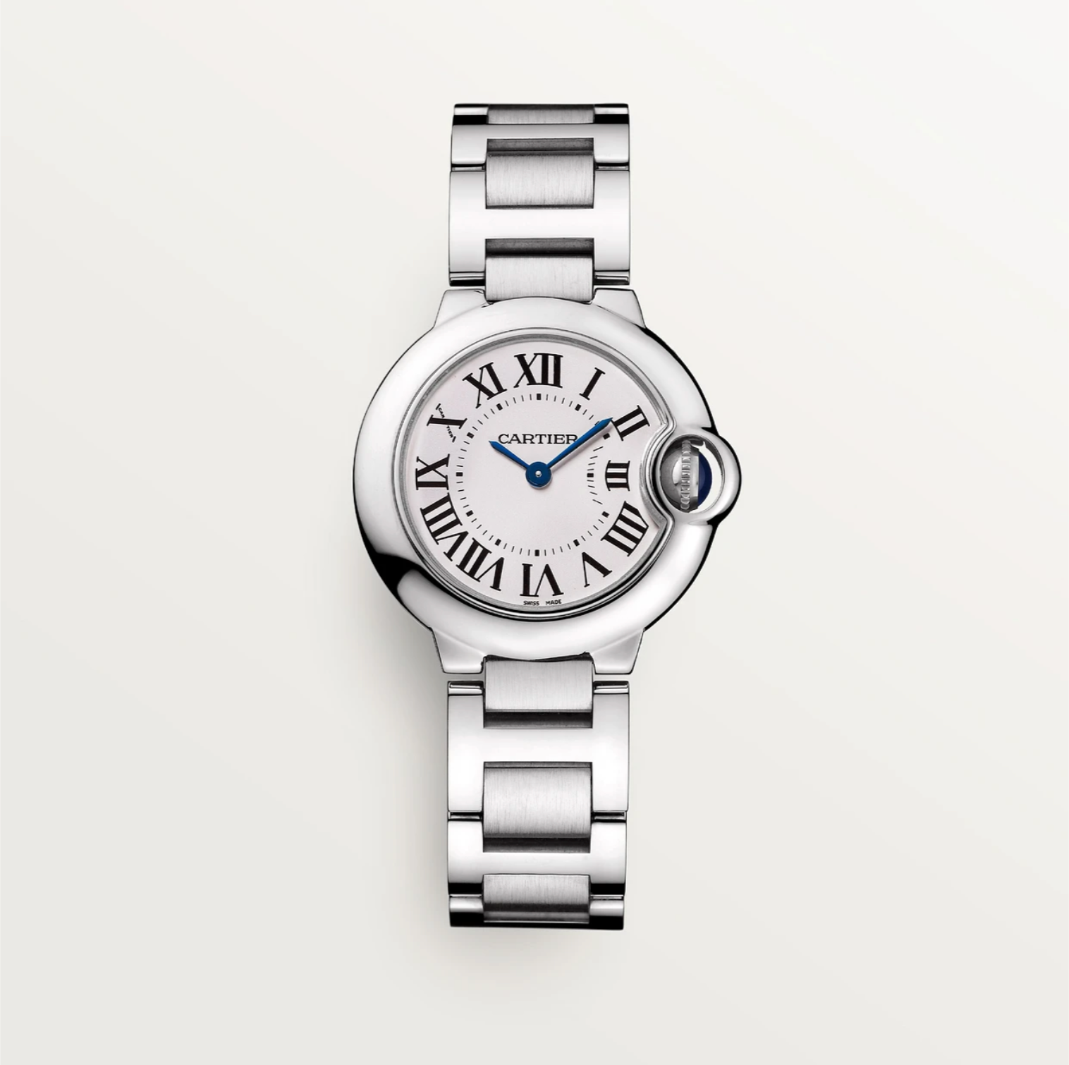 Ballon Bleu de Cartier 28mm Stahl Quarz-Uhr