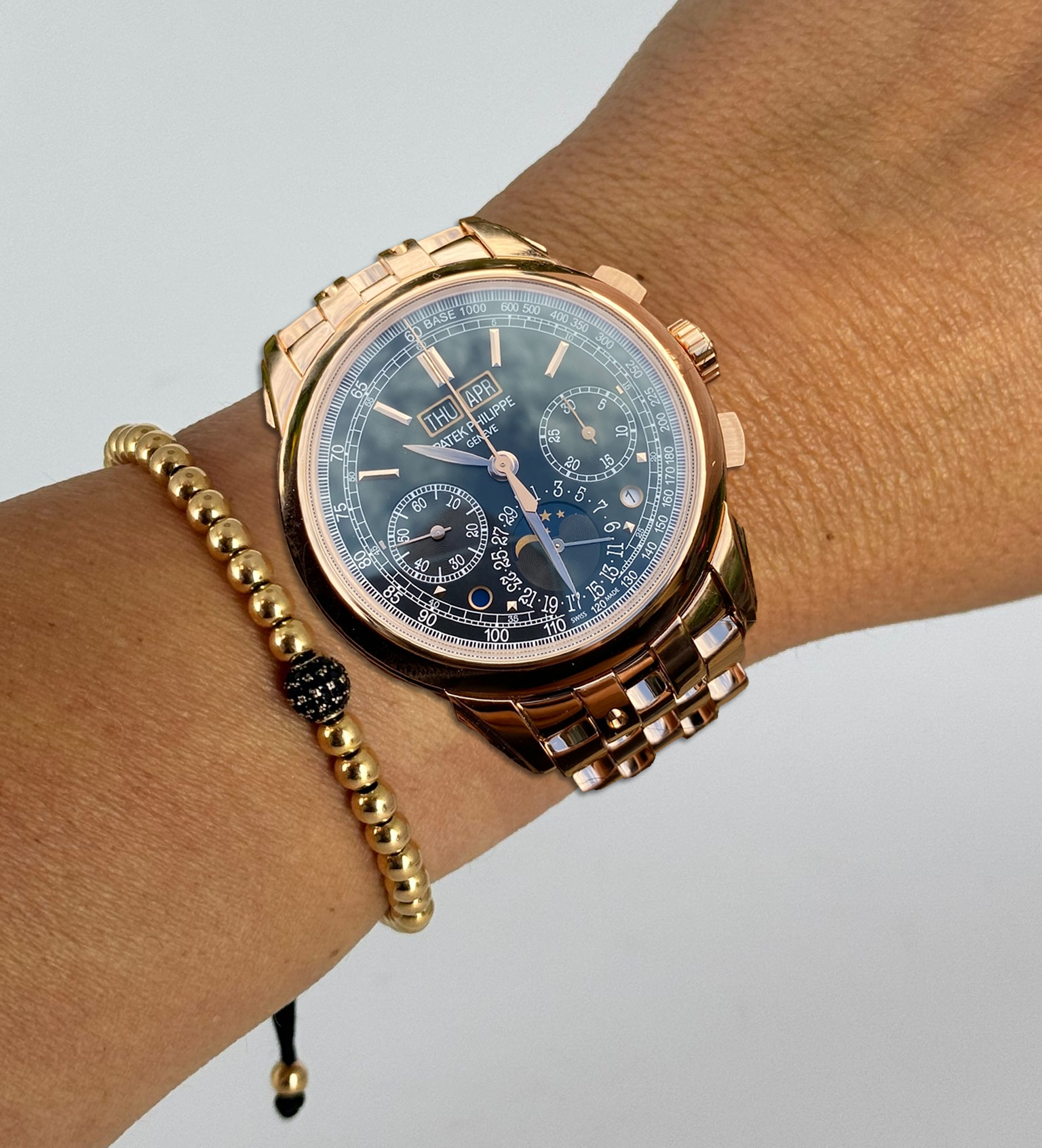Große Komplikationen Ewiger Kalender Chronograph Roségold