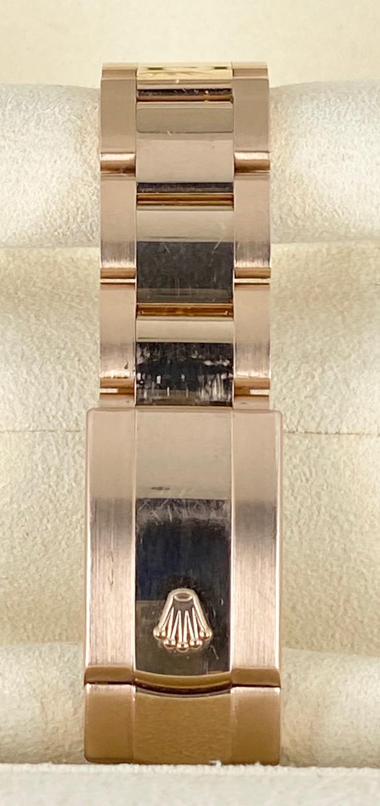 Rolex Sky-Dweller Roségold Schokoladen-Zifferblatt