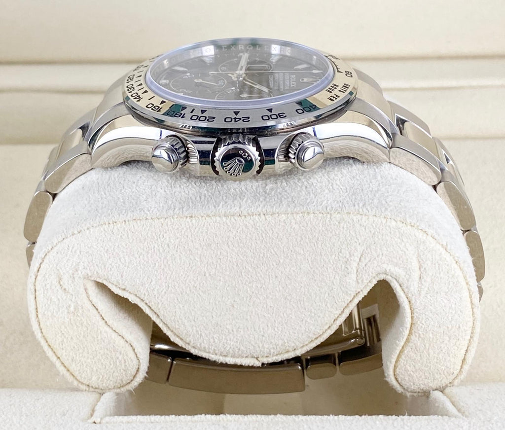 Rolex Daytona Weißgold 2020, neue Karte, blaues Zifferblatt, Full Set 116509
