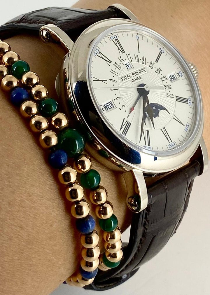 Patek Philippe Annual Calendar Moonphase, White Gold