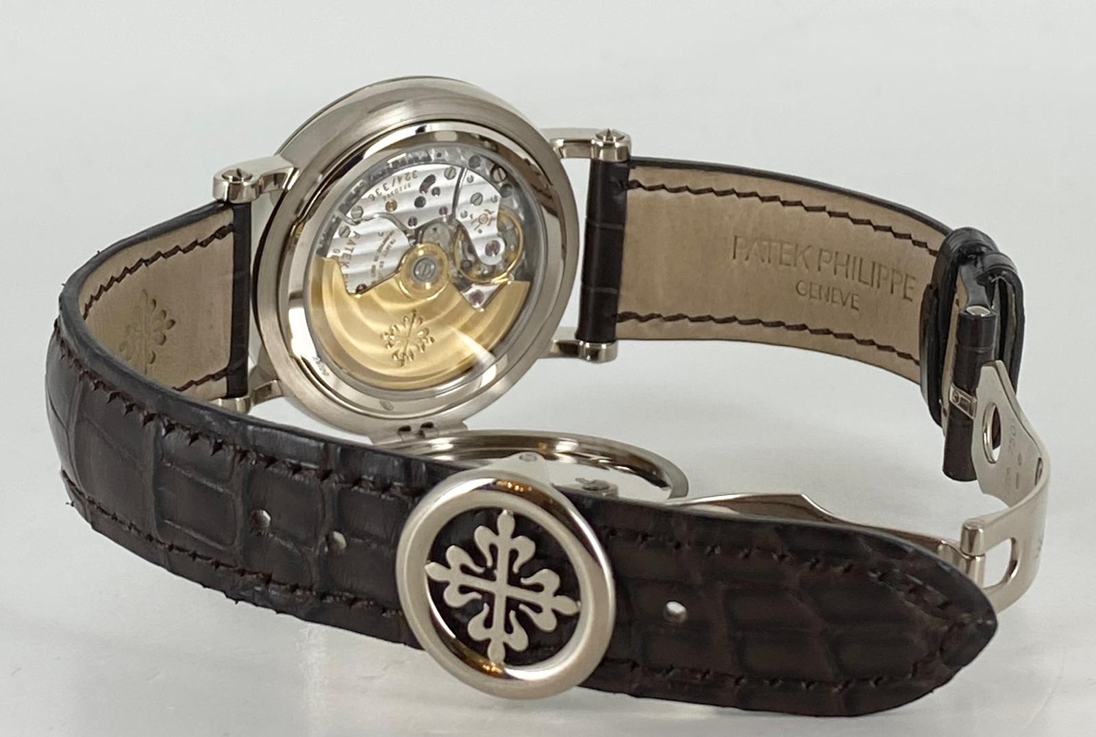 Patek Philippe Annual Calendar Mondphase, Weißgold